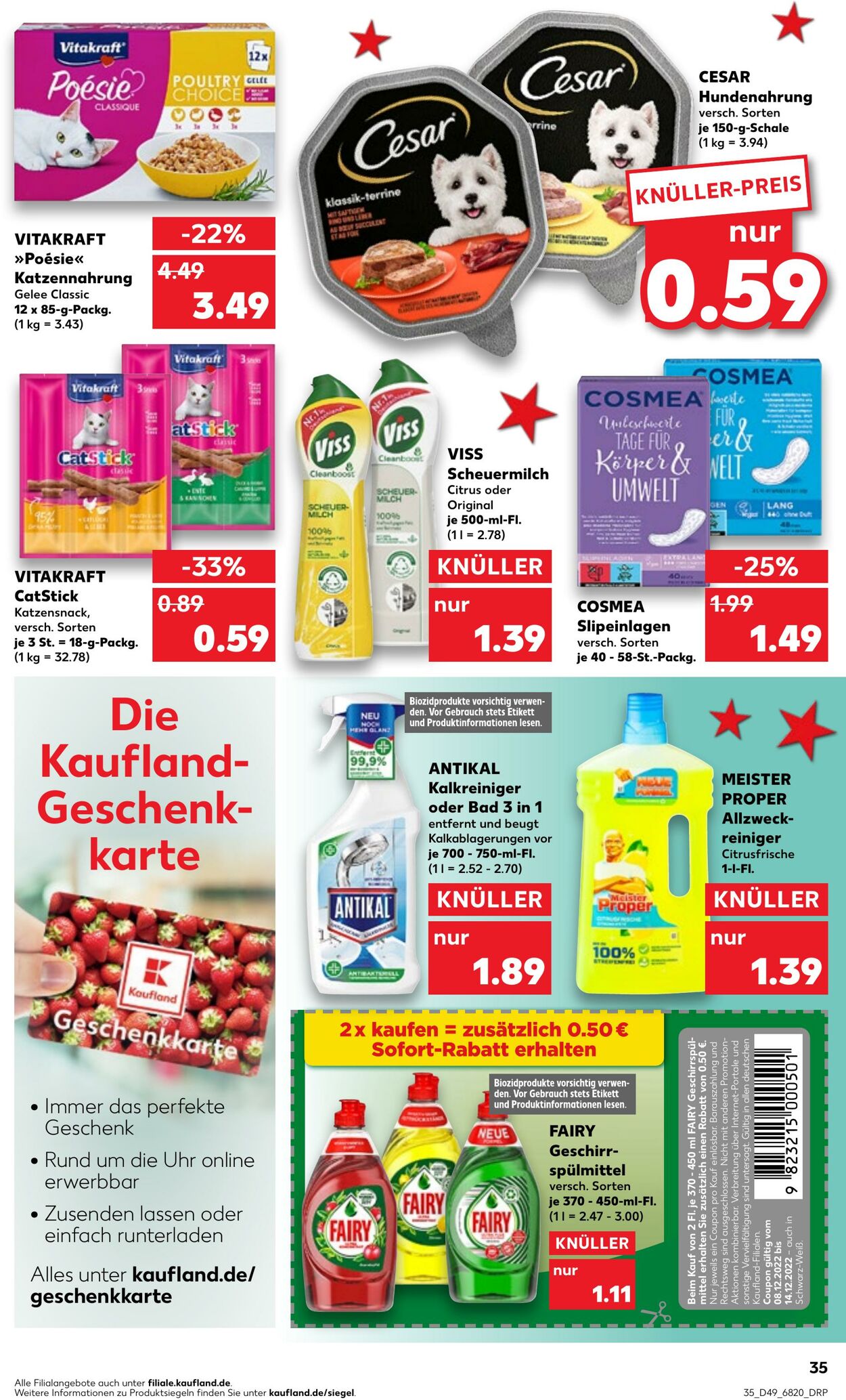 Prospekt Kaufland 08.12.2022 - 14.12.2022