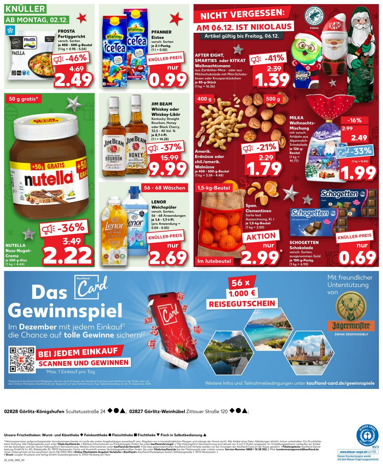 Prospekt Kaufland 25.11.2024 - 04.12.2024