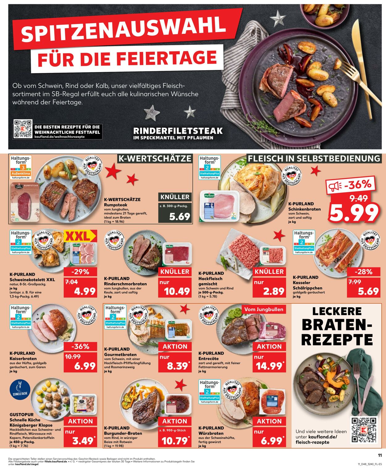 Prospekt Kaufland 25.11.2024 - 04.12.2024