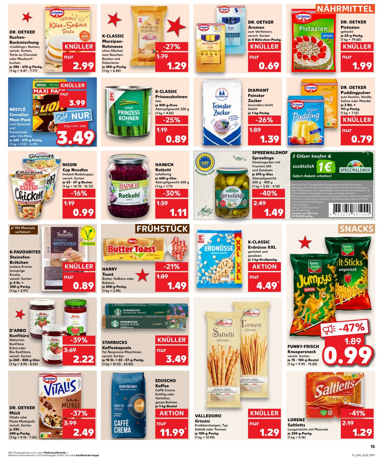 Prospekt Kaufland 25.11.2024 - 04.12.2024