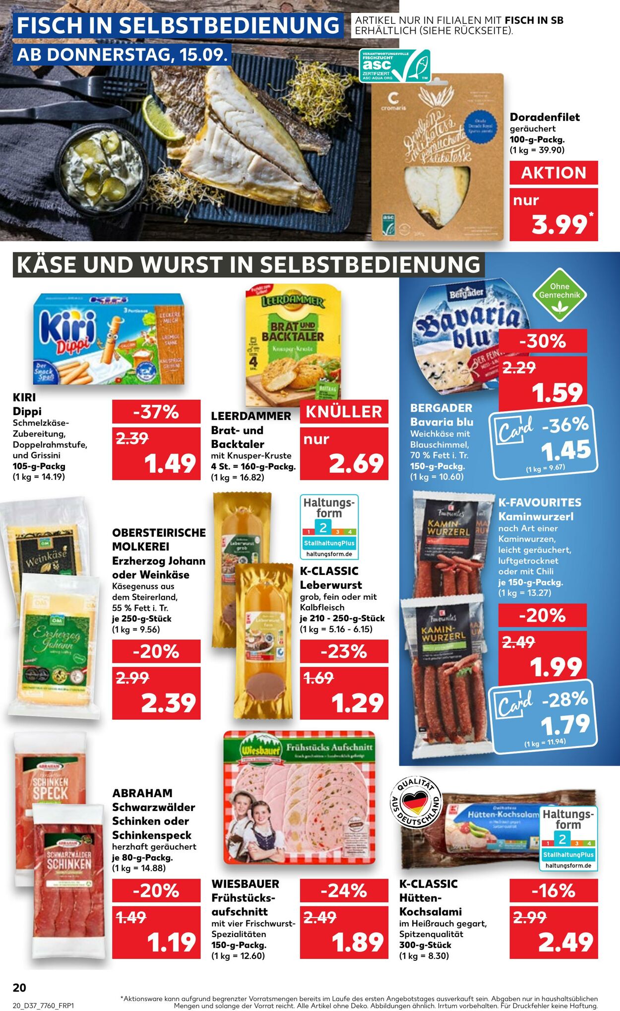 Prospekt Kaufland 15.09.2022 - 21.09.2022