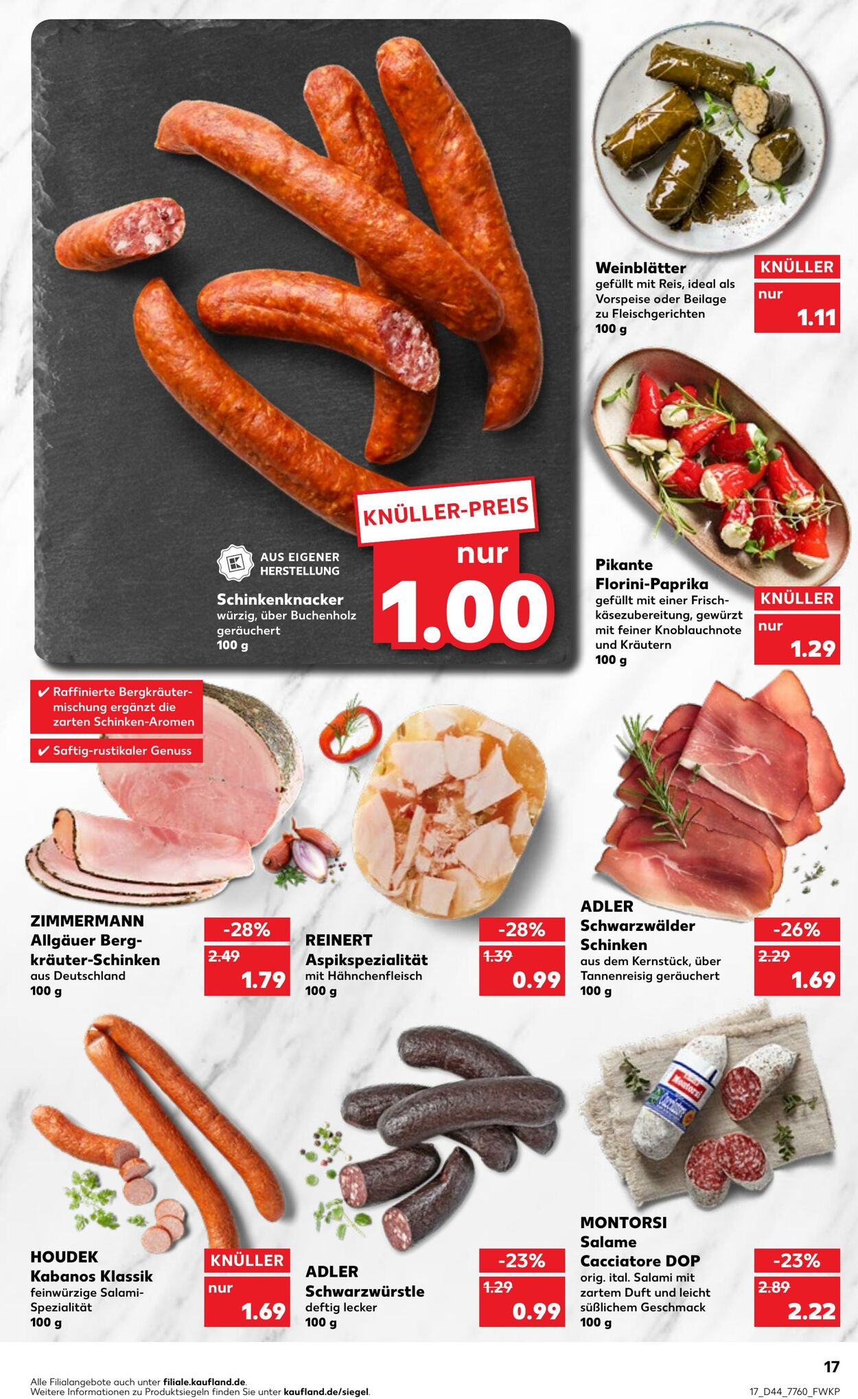 Prospekt Kaufland 03.11.2022 - 09.11.2022