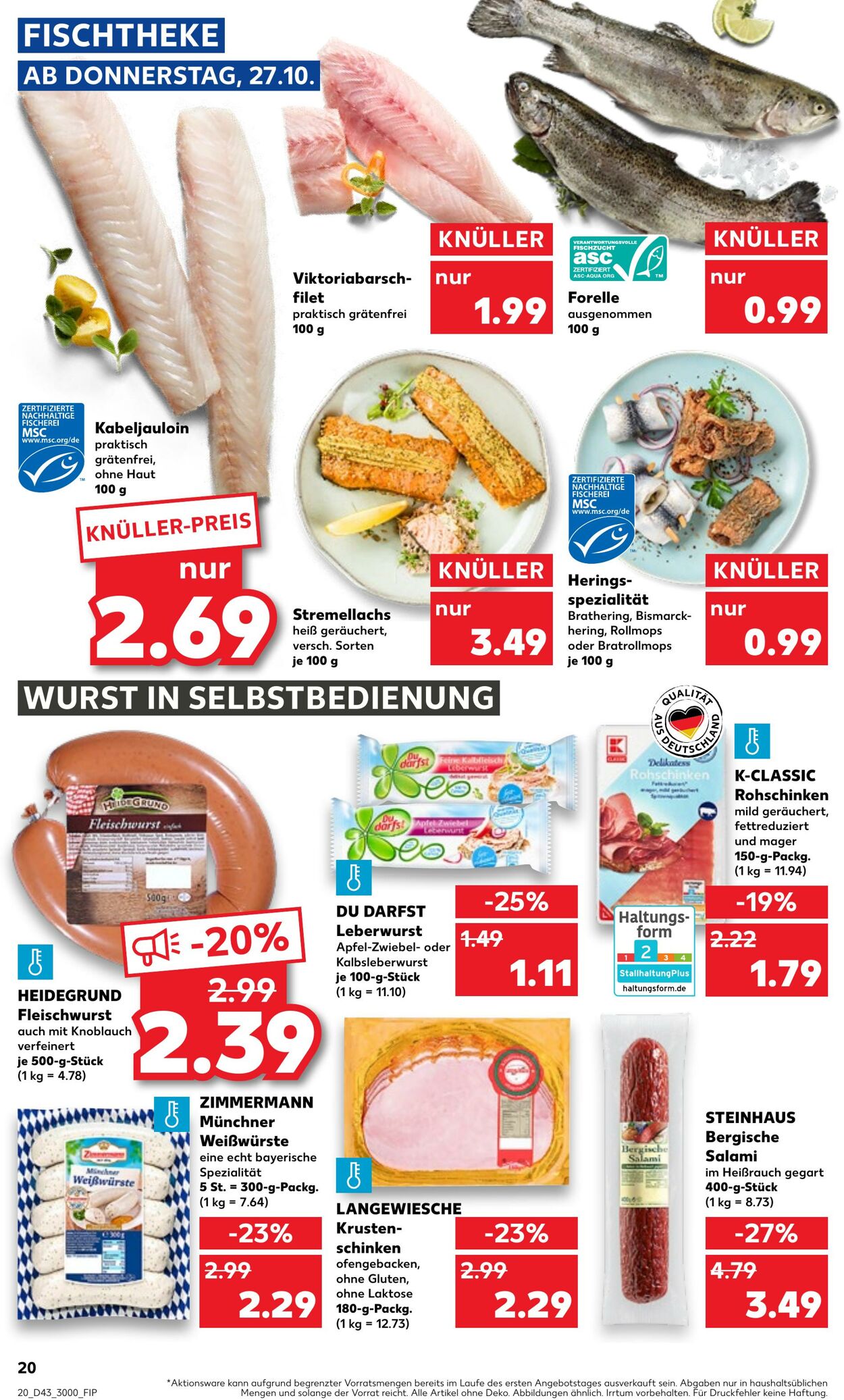 Prospekt Kaufland 27.10.2022 - 02.11.2022