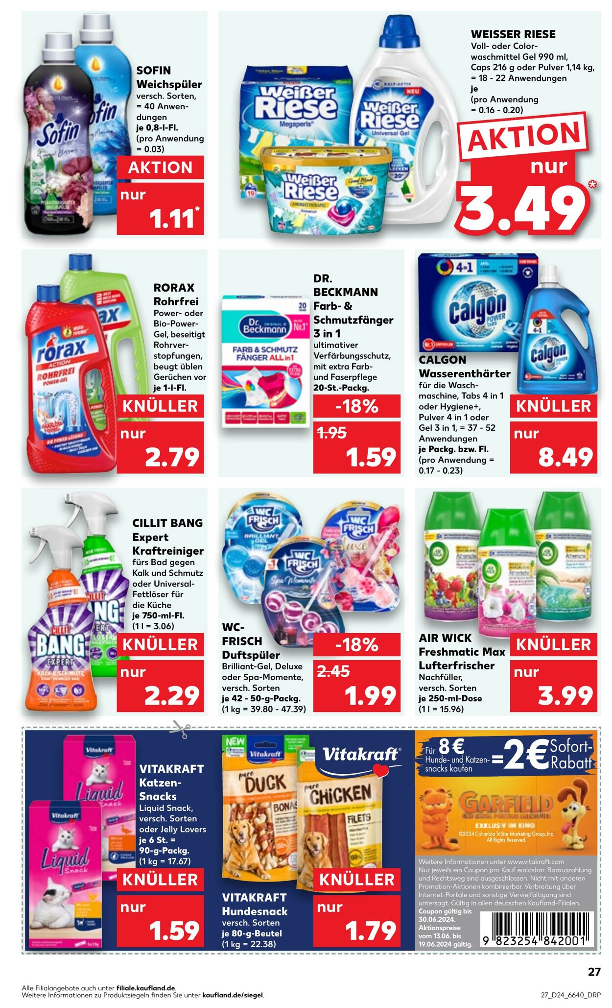 Prospekt Kaufland 13.06.2024 - 19.06.2024