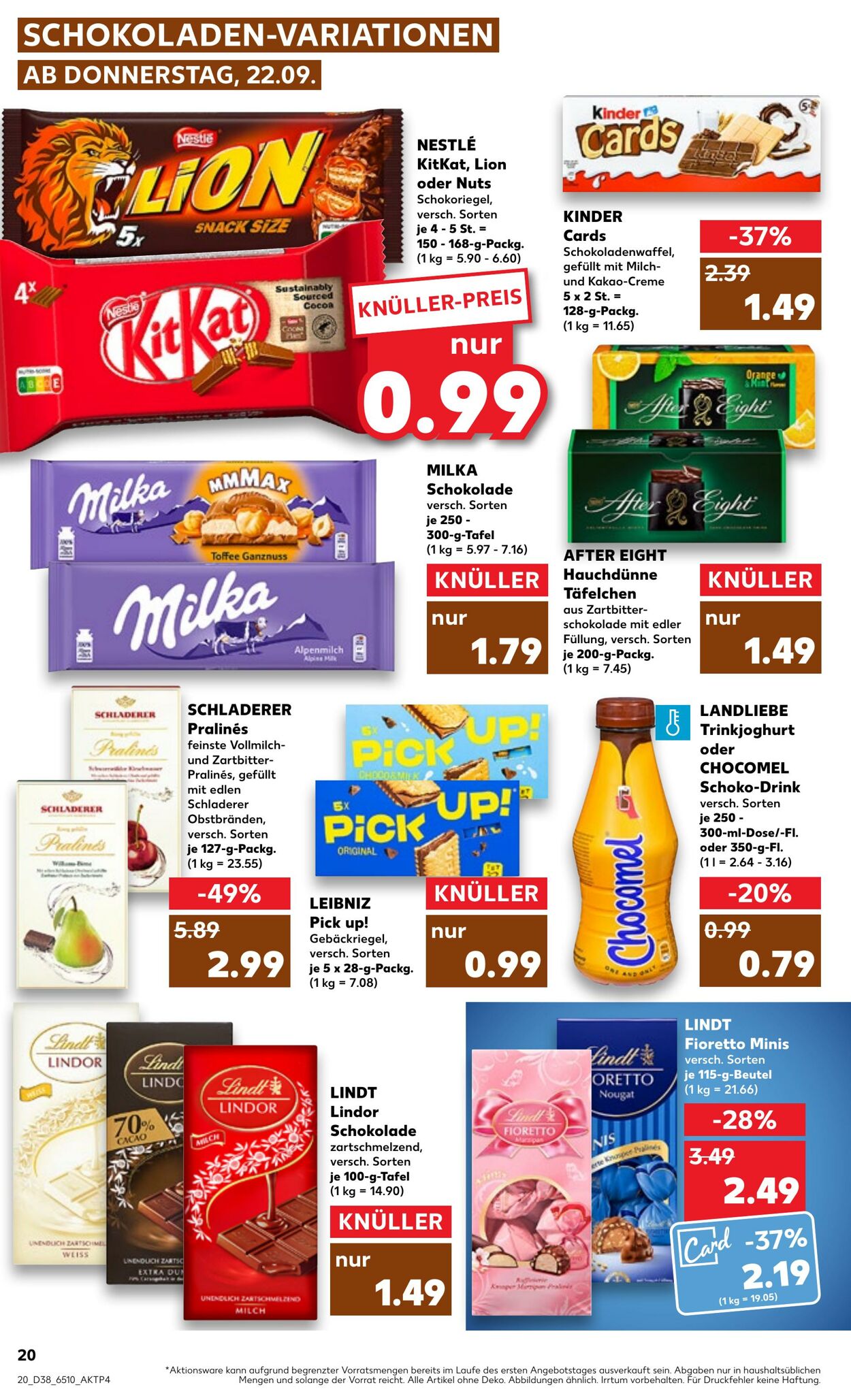 Prospekt Kaufland 22.09.2022 - 28.09.2022