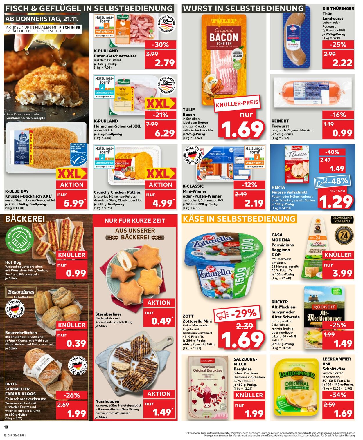 Prospekt Kaufland 21.11.2024 - 27.11.2024