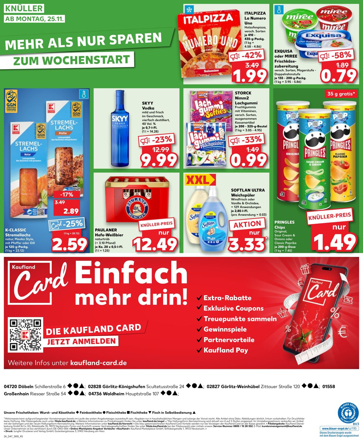 Prospekt Kaufland 21.11.2024 - 27.11.2024