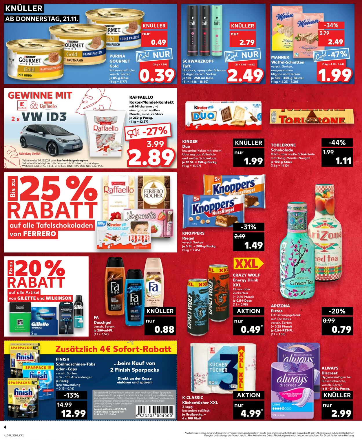 Prospekt Kaufland 21.11.2024 - 27.11.2024