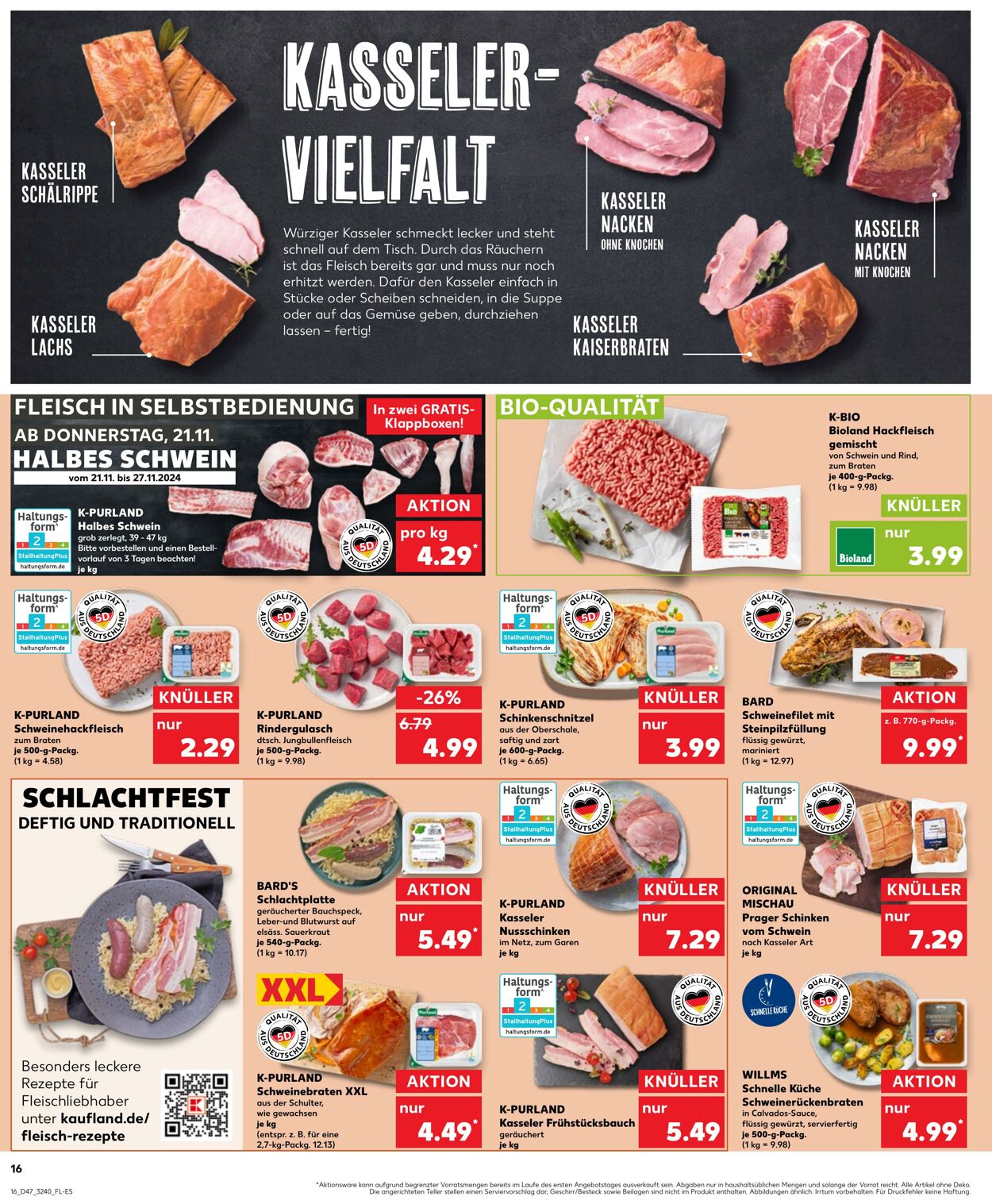 Prospekt Kaufland 21.11.2024 - 27.11.2024