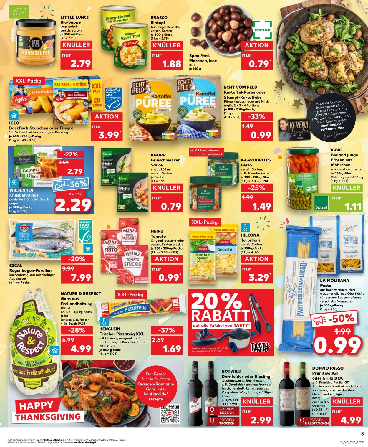 Prospekt Kaufland 21.11.2024 - 27.11.2024