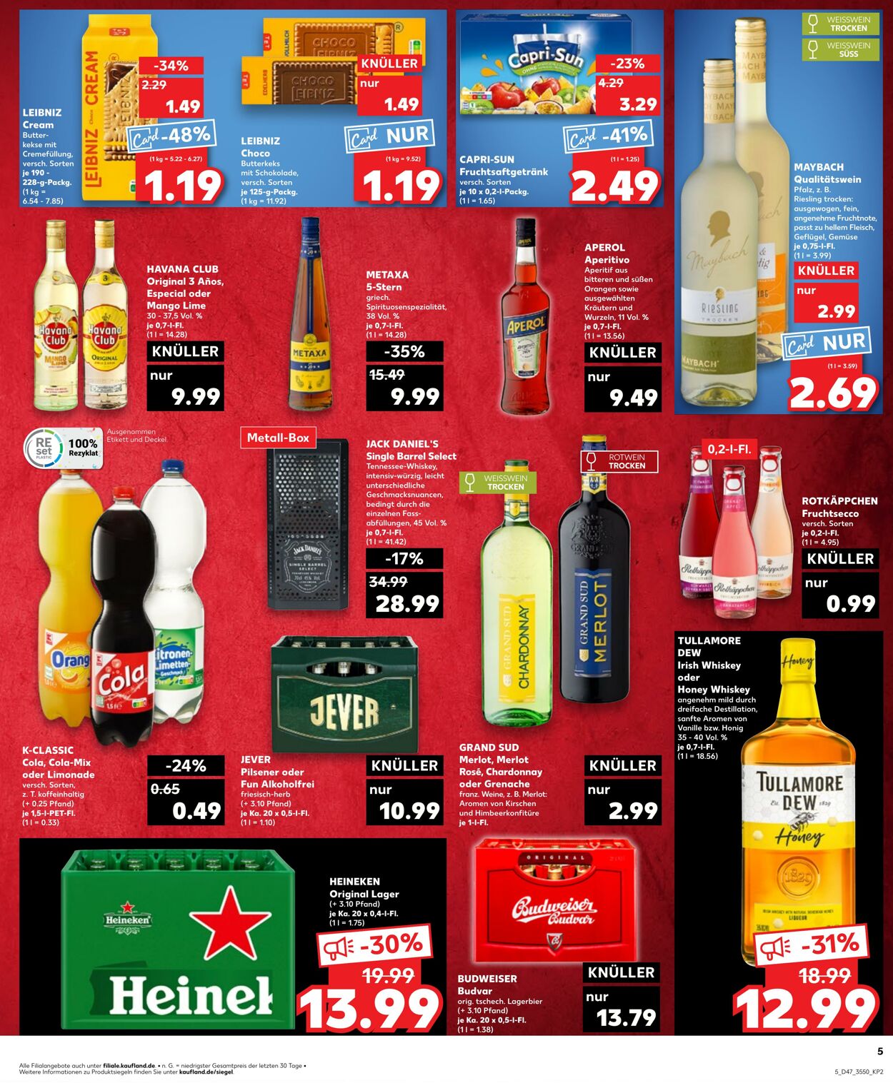 Prospekt Kaufland 21.11.2024 - 27.11.2024