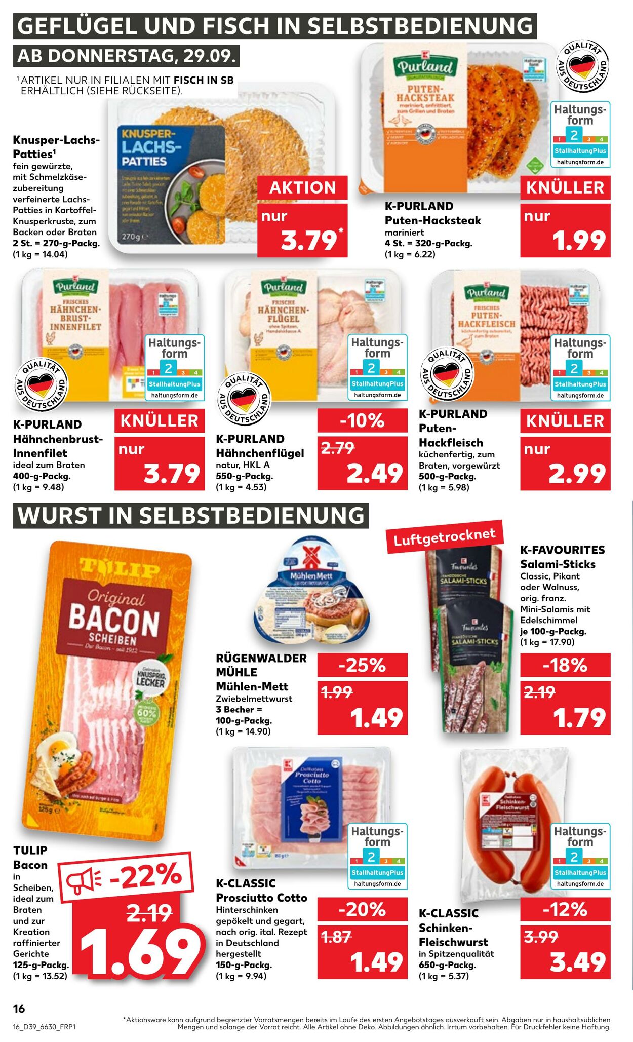 Prospekt Kaufland 29.09.2022 - 05.10.2022