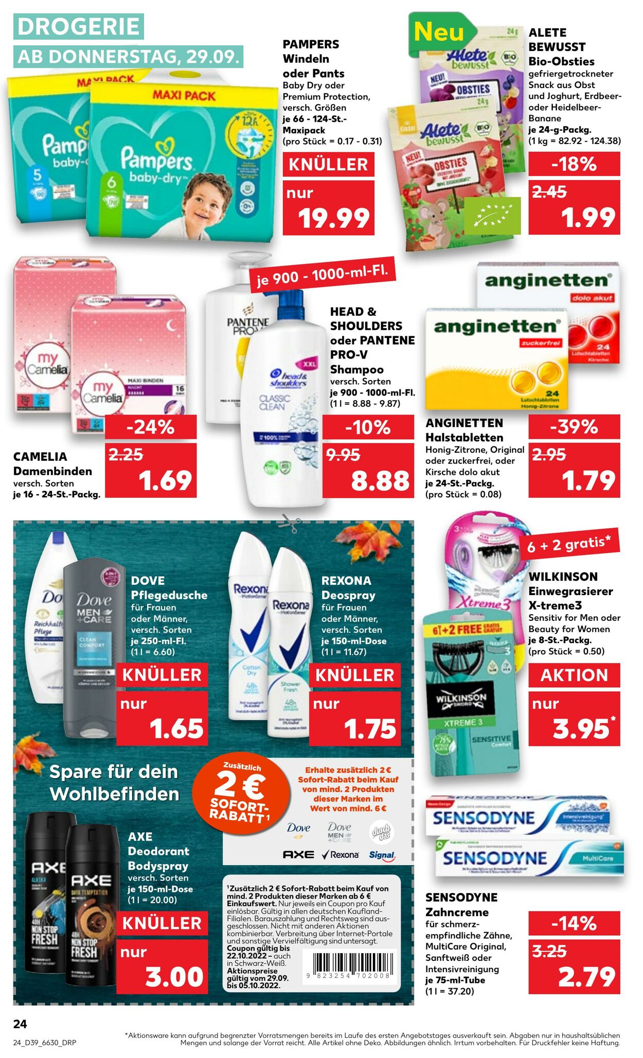 Prospekt Kaufland 29.09.2022 - 05.10.2022