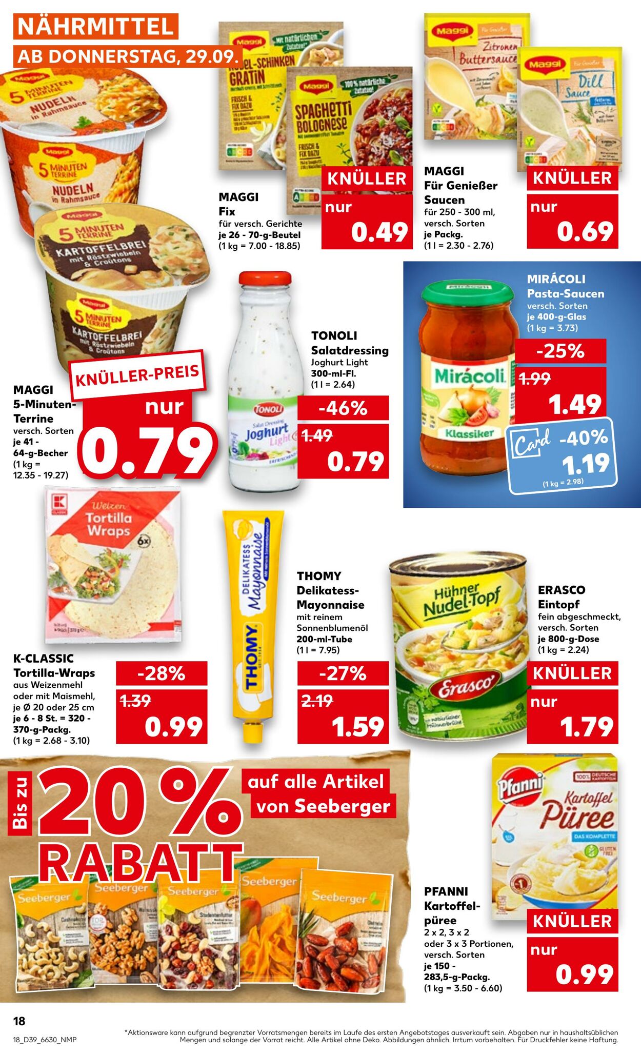 Prospekt Kaufland 29.09.2022 - 05.10.2022