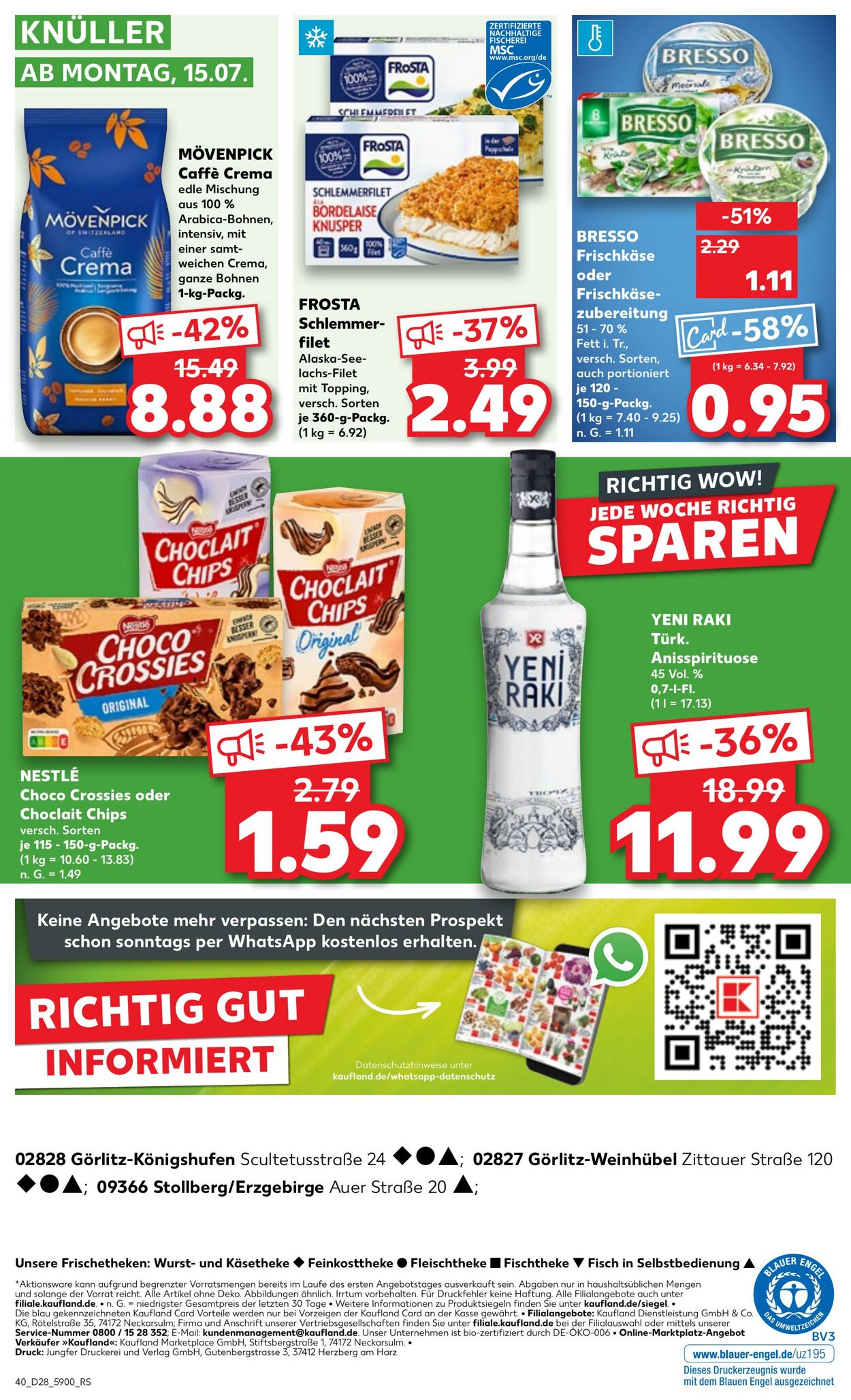 Prospekt Kaufland 11.07.2024 - 17.07.2024