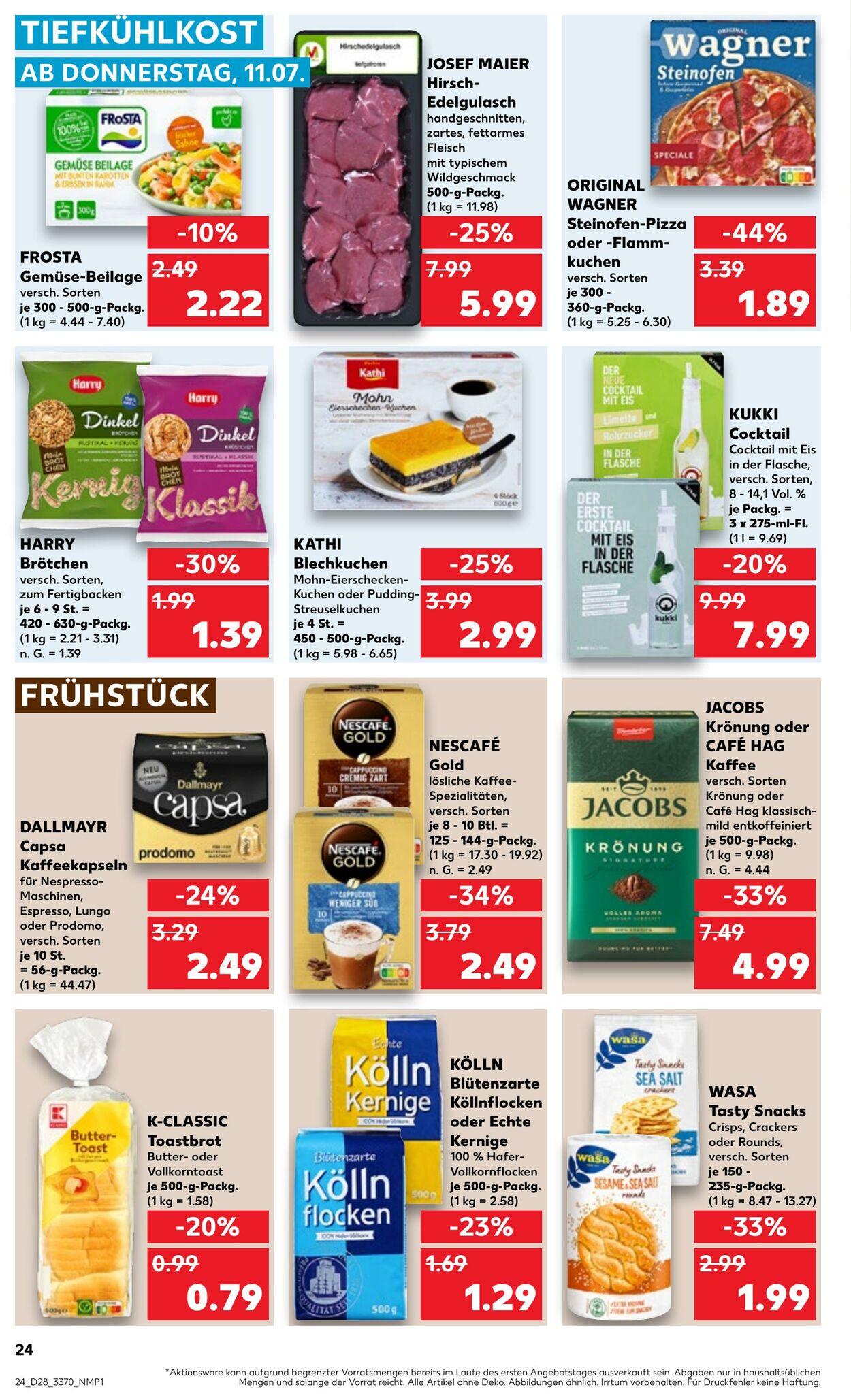 Prospekt Kaufland 11.07.2024 - 17.07.2024