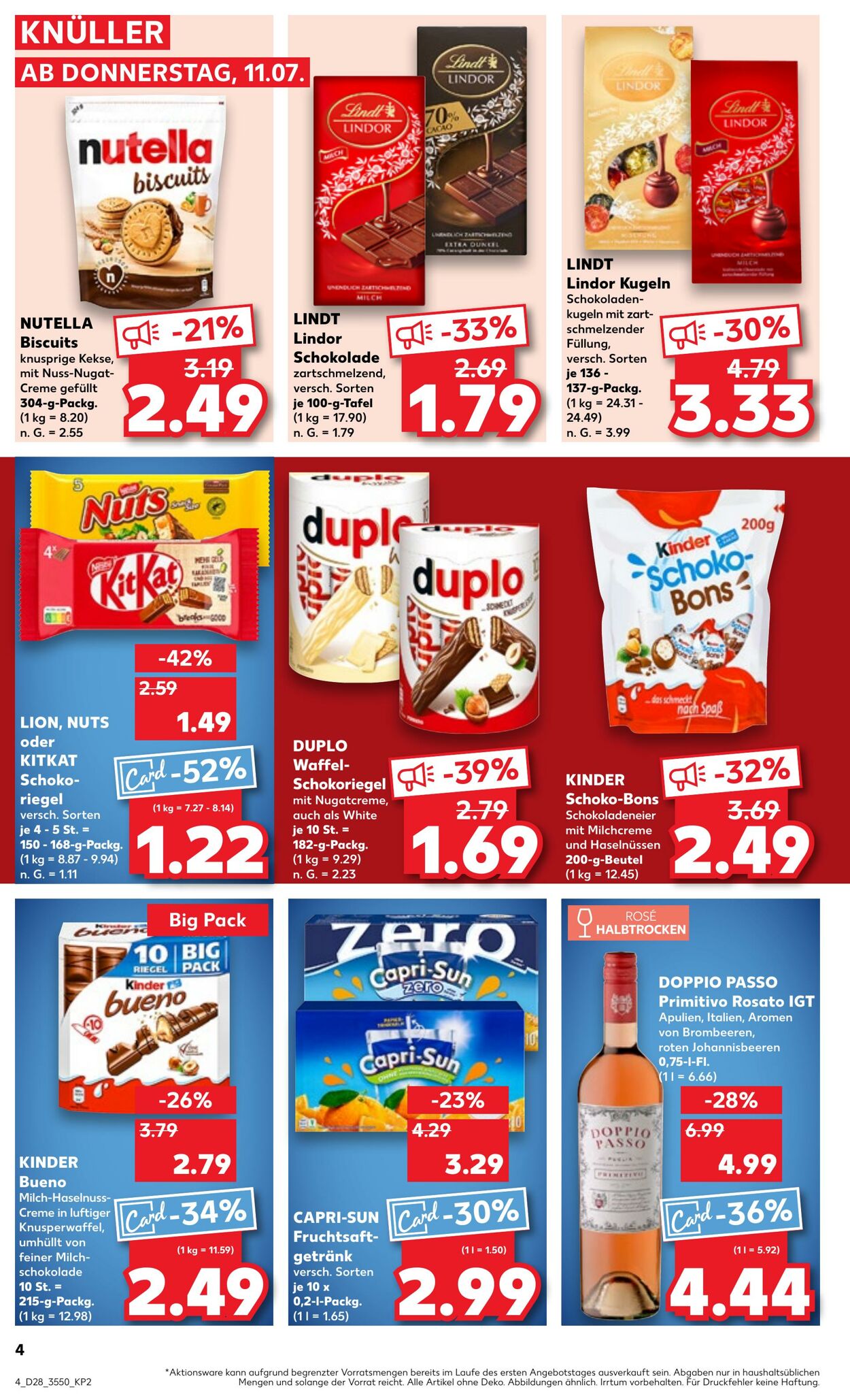 Prospekt Kaufland 11.07.2024 - 17.07.2024