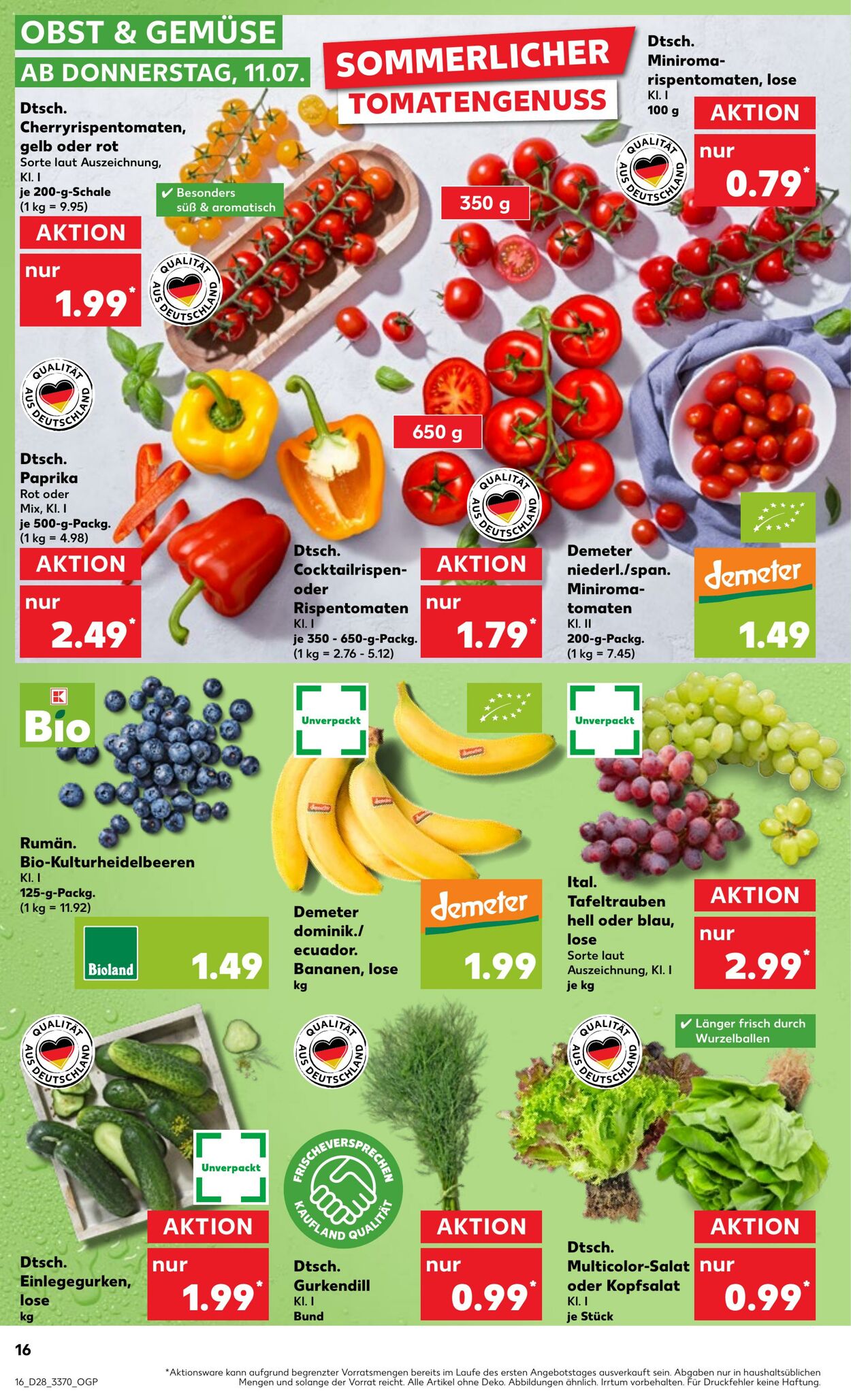 Prospekt Kaufland 11.07.2024 - 17.07.2024