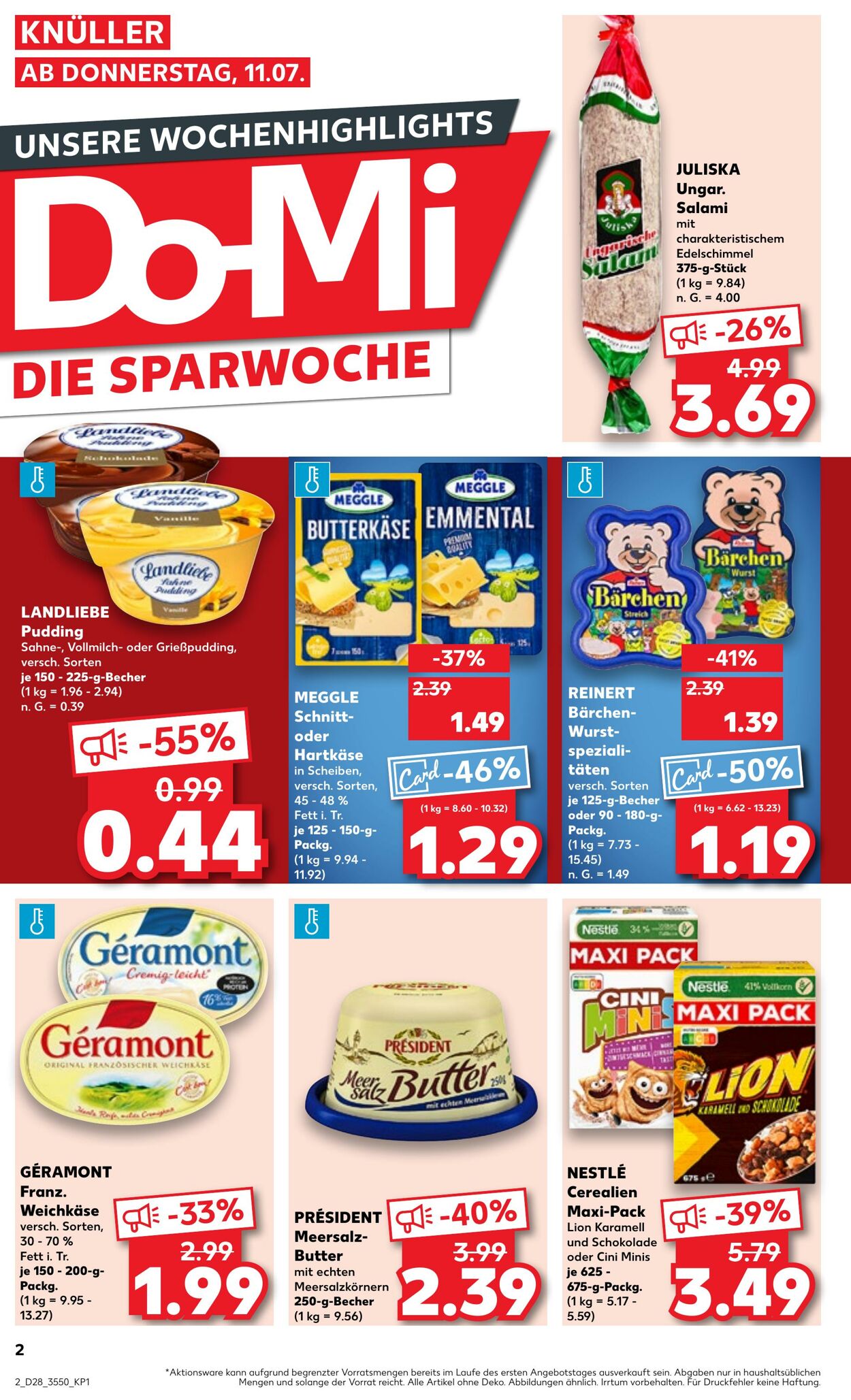 Prospekt Kaufland 11.07.2024 - 17.07.2024