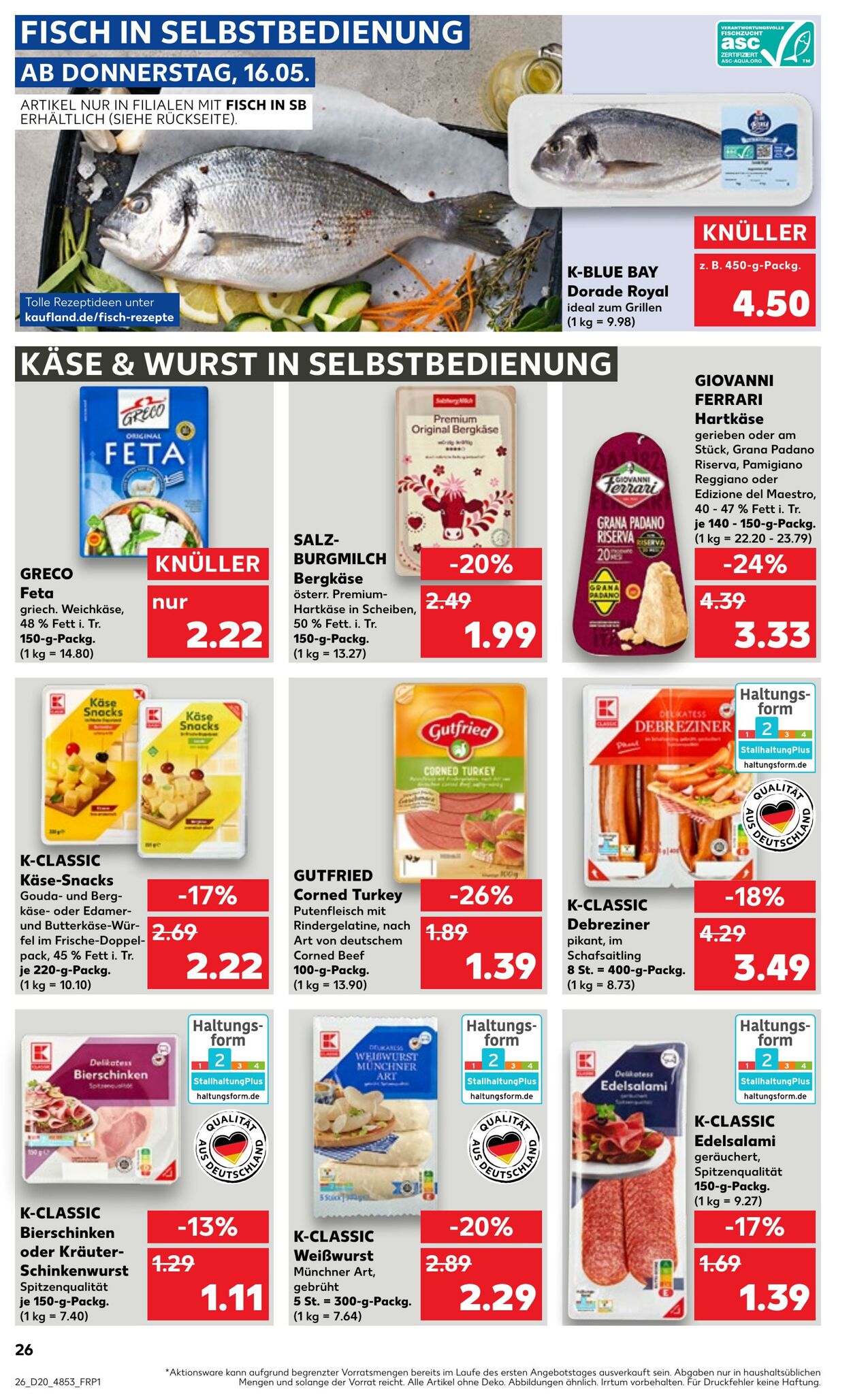 Prospekt Kaufland 16.05.2024 - 22.05.2024