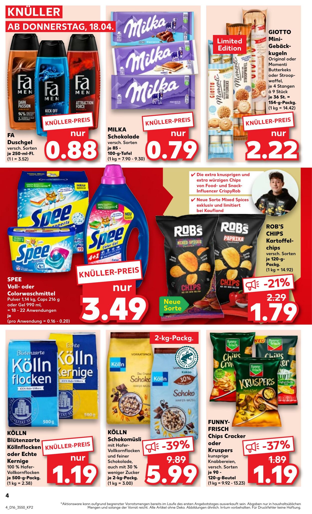 Prospekt Kaufland 18.04.2024 - 24.04.2024