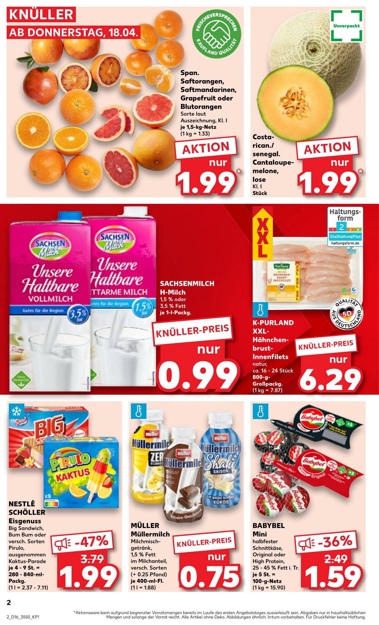 Prospekt Kaufland 18.04.2024 - 24.04.2024