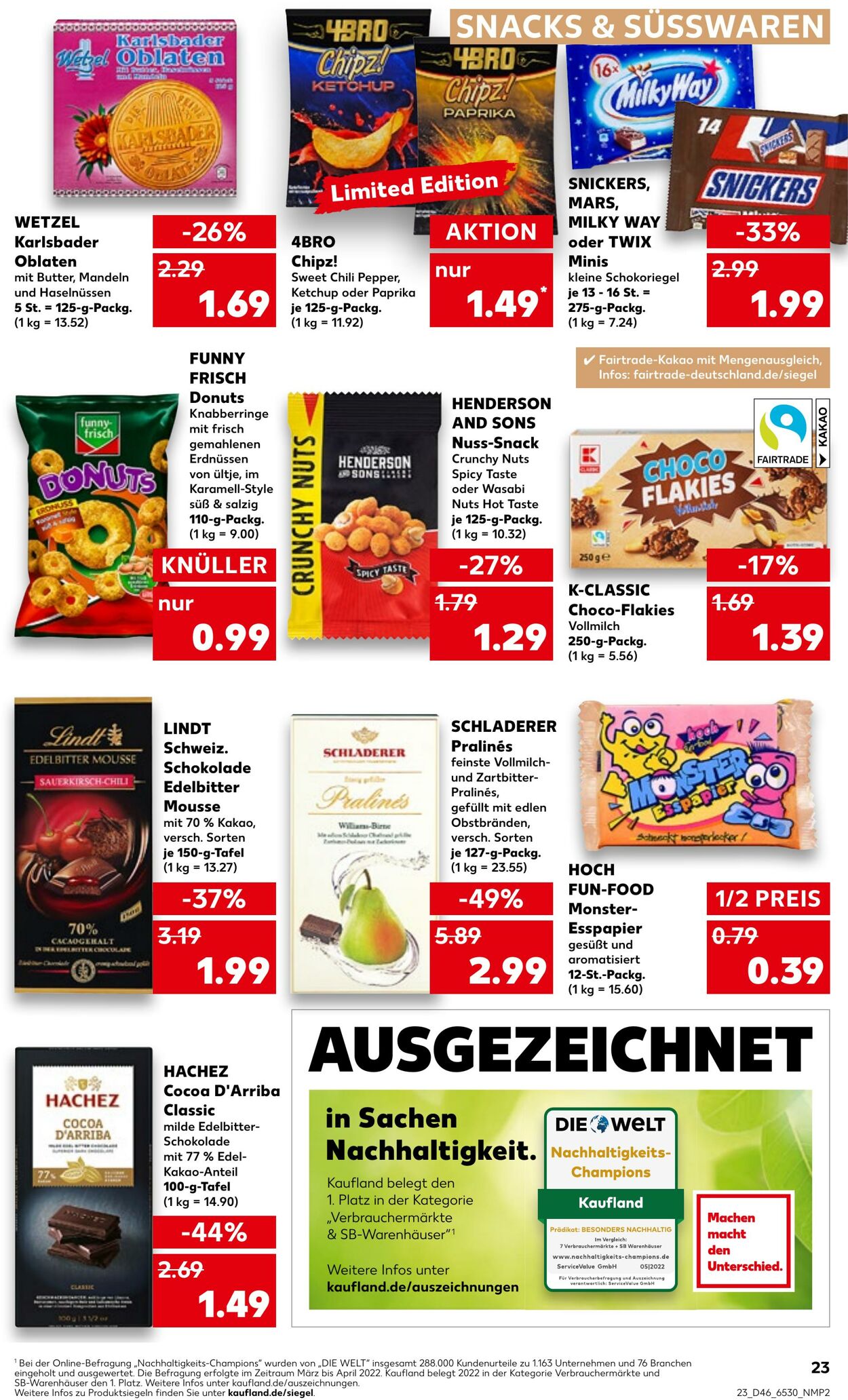 Prospekt Kaufland 17.11.2022 - 23.11.2022