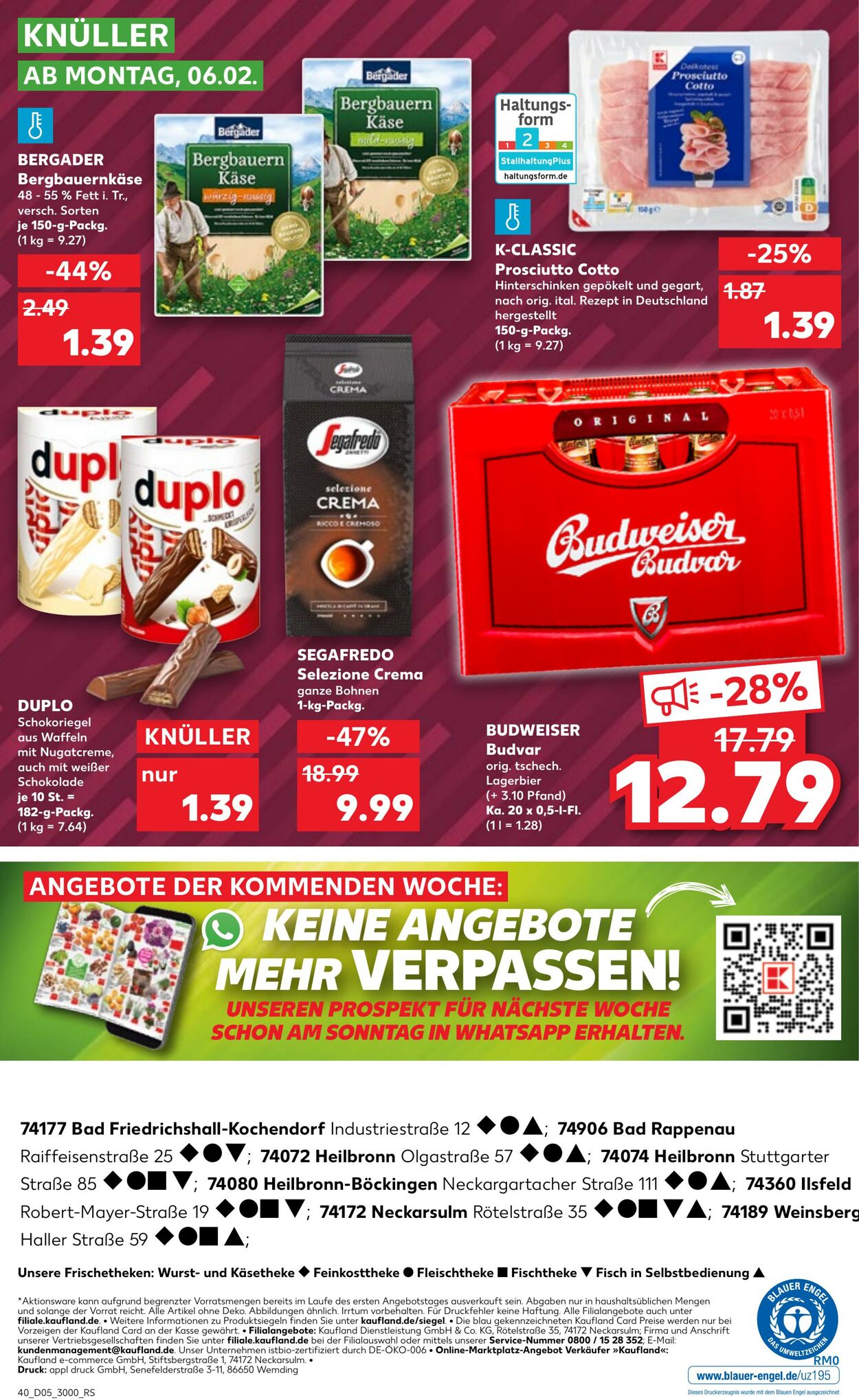 Prospekt Kaufland 02.02.2023 - 08.02.2023