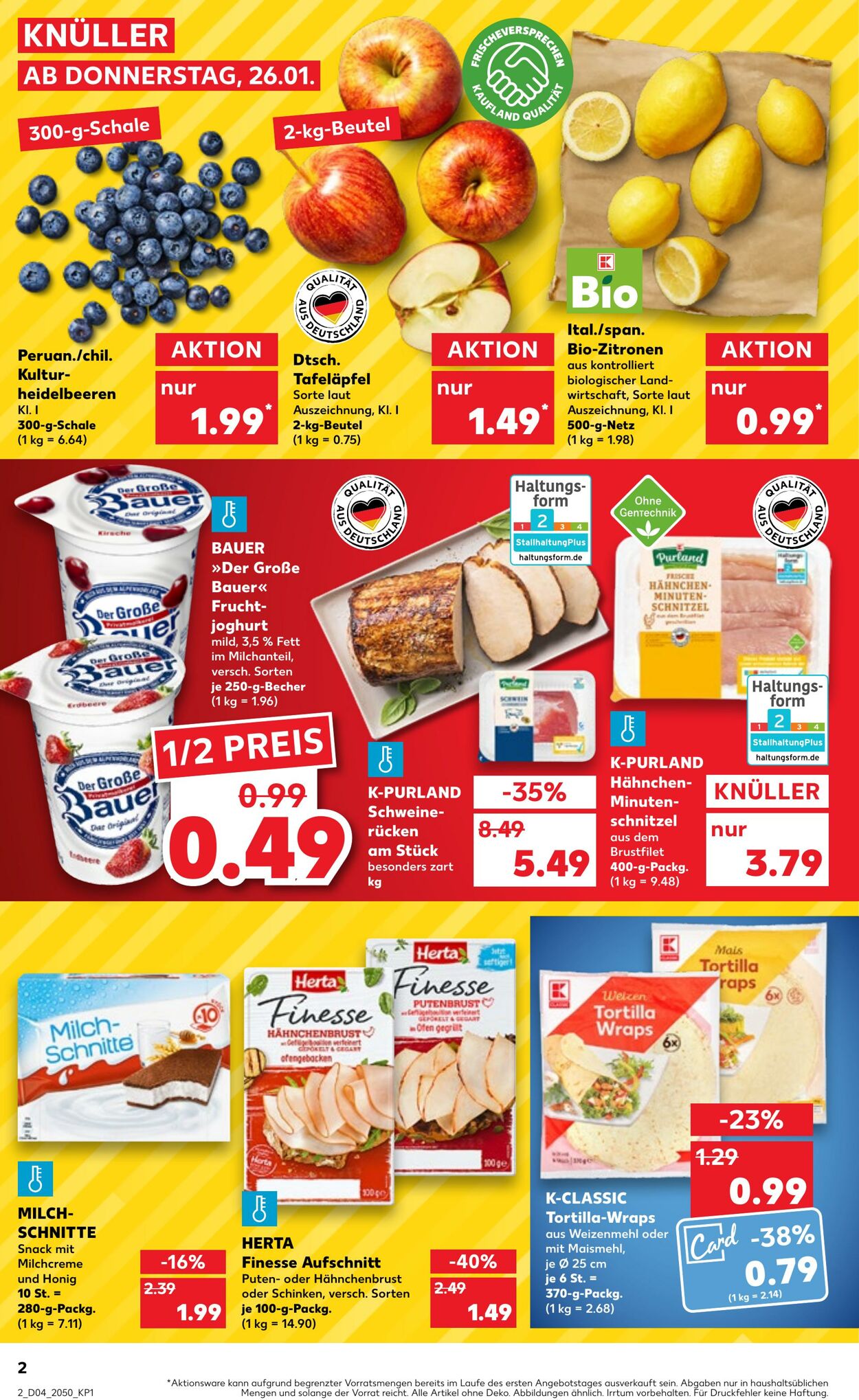 Prospekt Kaufland 26.01.2023 - 01.02.2023