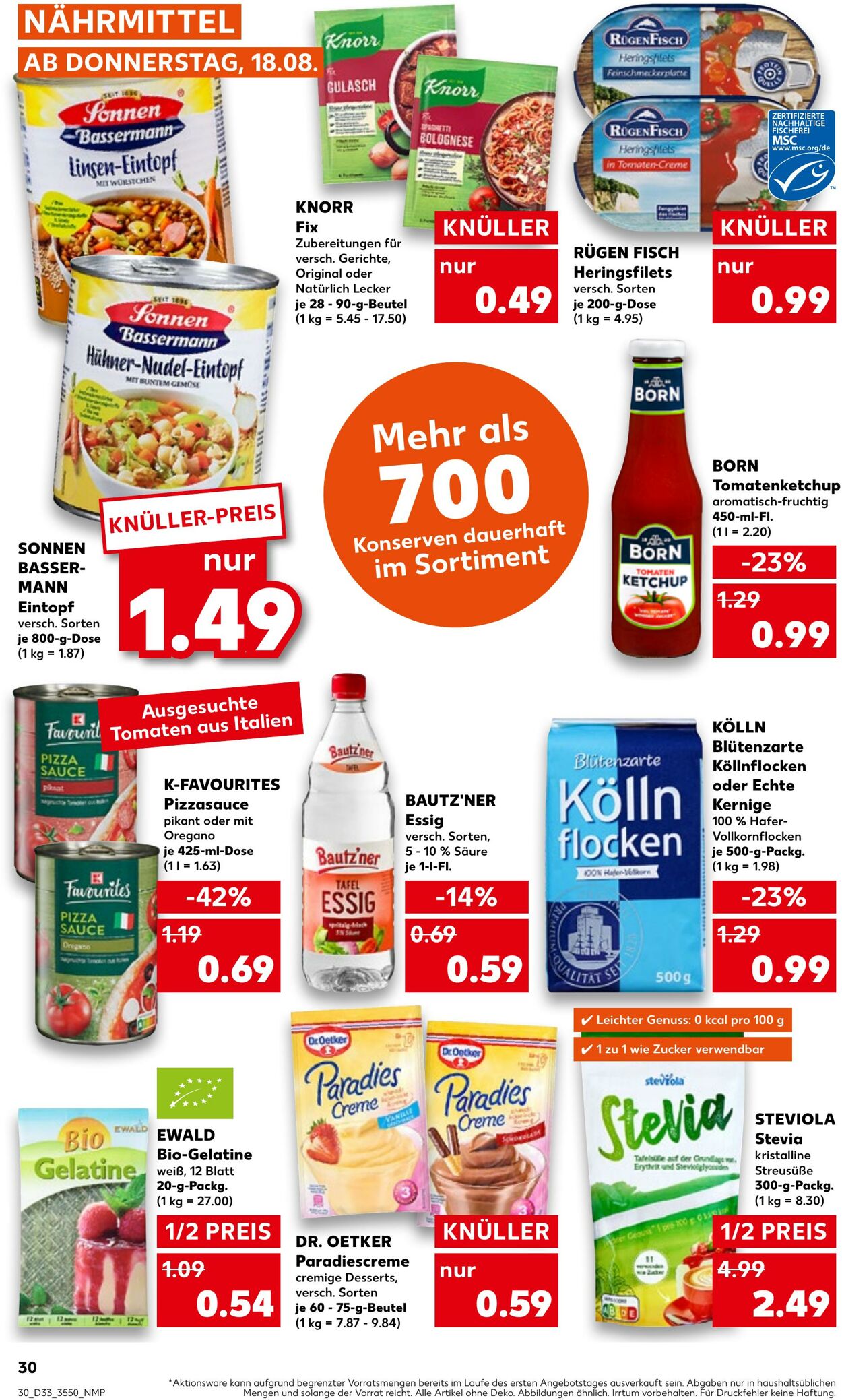 Prospekt Kaufland 18.08.2022 - 24.08.2022