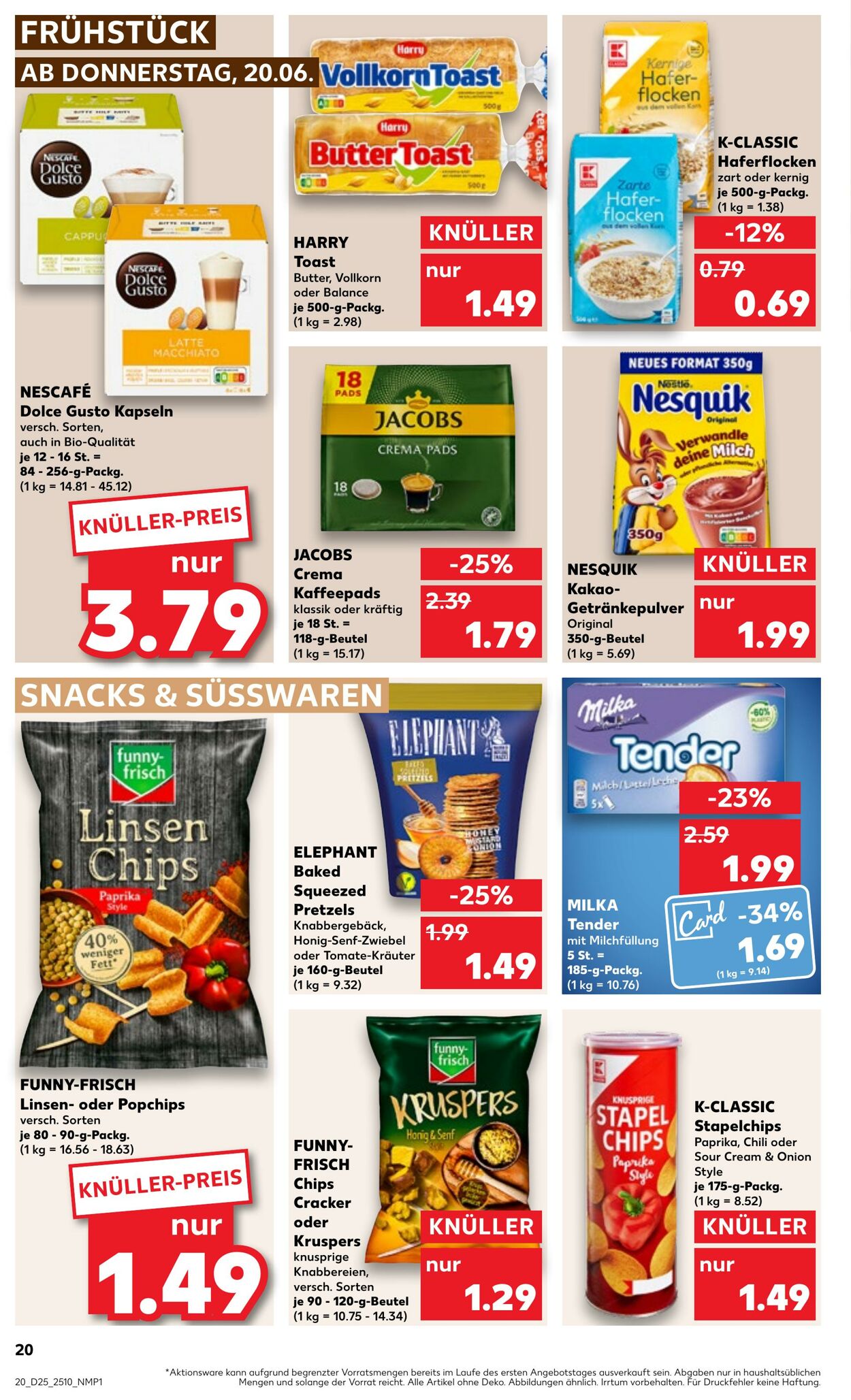 Prospekt Kaufland 20.06.2024 - 26.06.2024