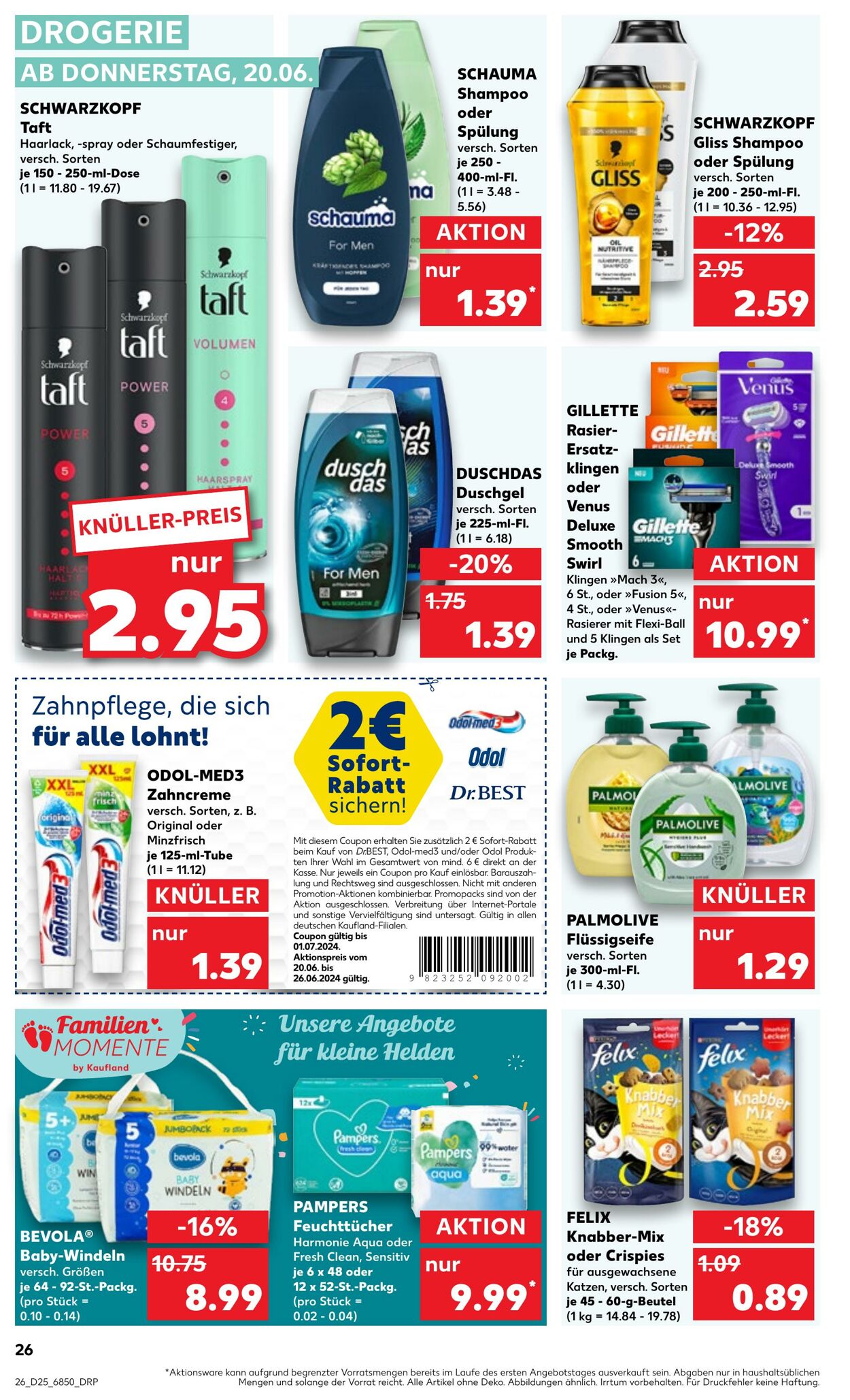 Prospekt Kaufland 20.06.2024 - 26.06.2024