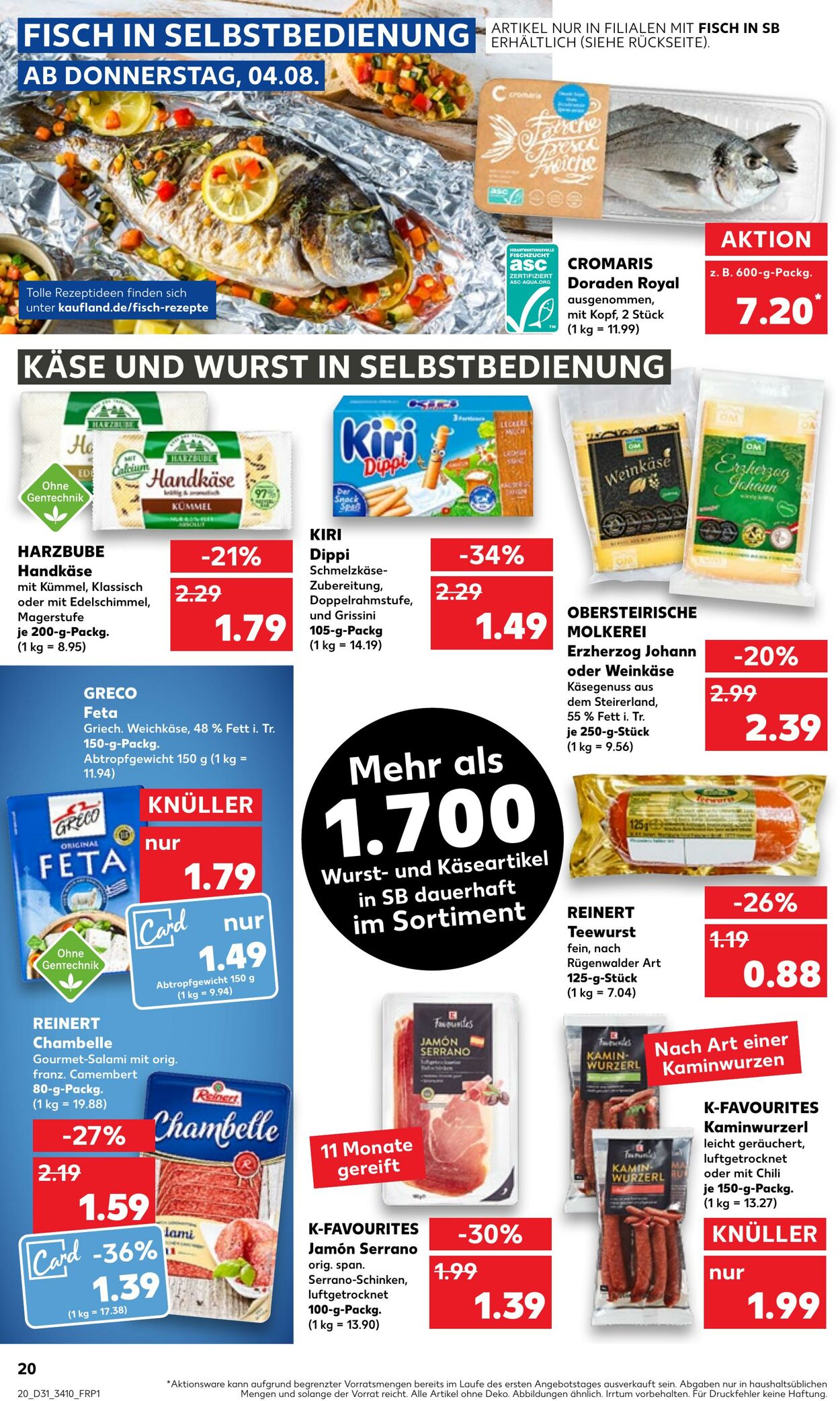 Prospekt Kaufland 04.08.2022 - 10.08.2022