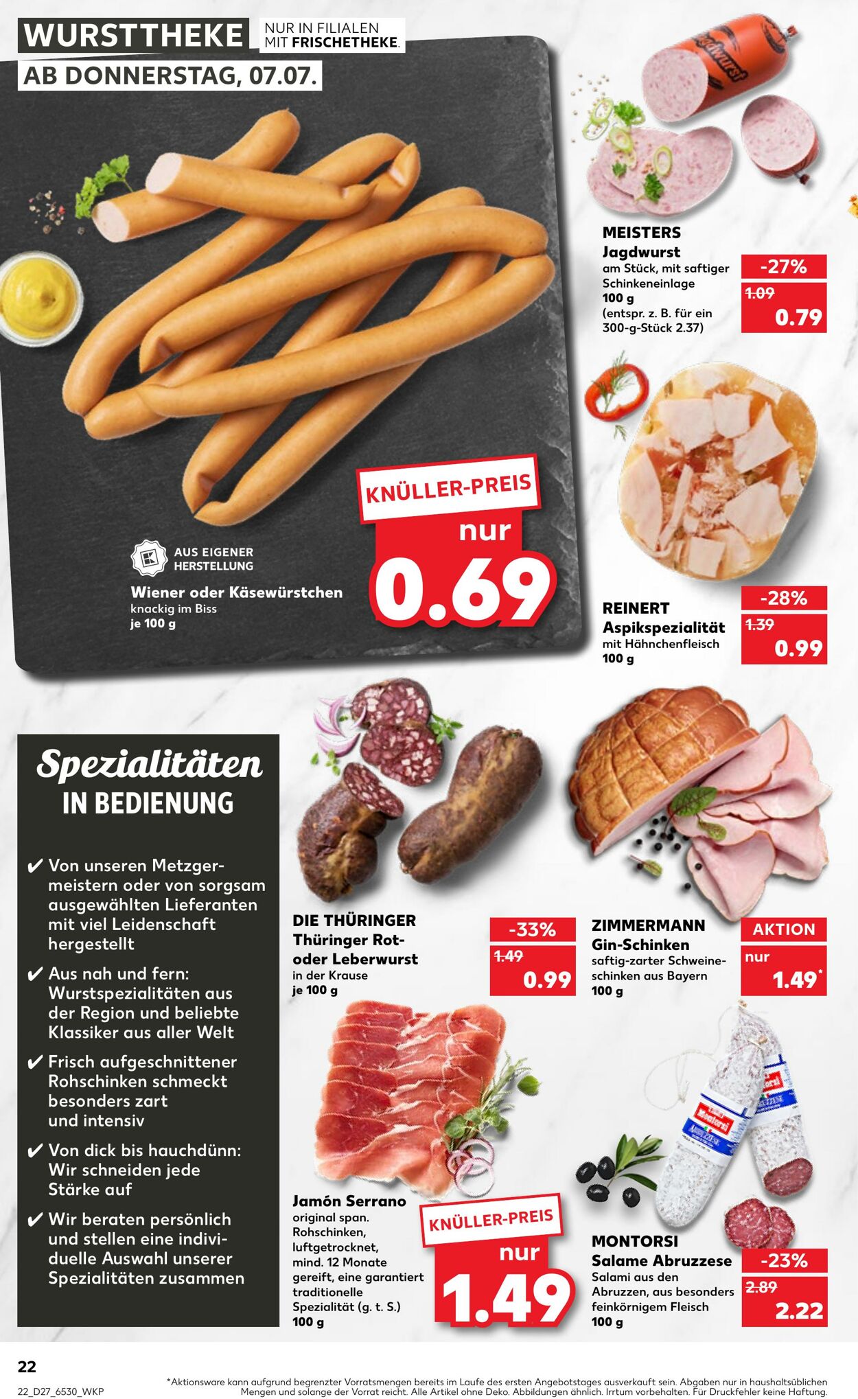 Prospekt Kaufland 07.07.2022 - 13.07.2022