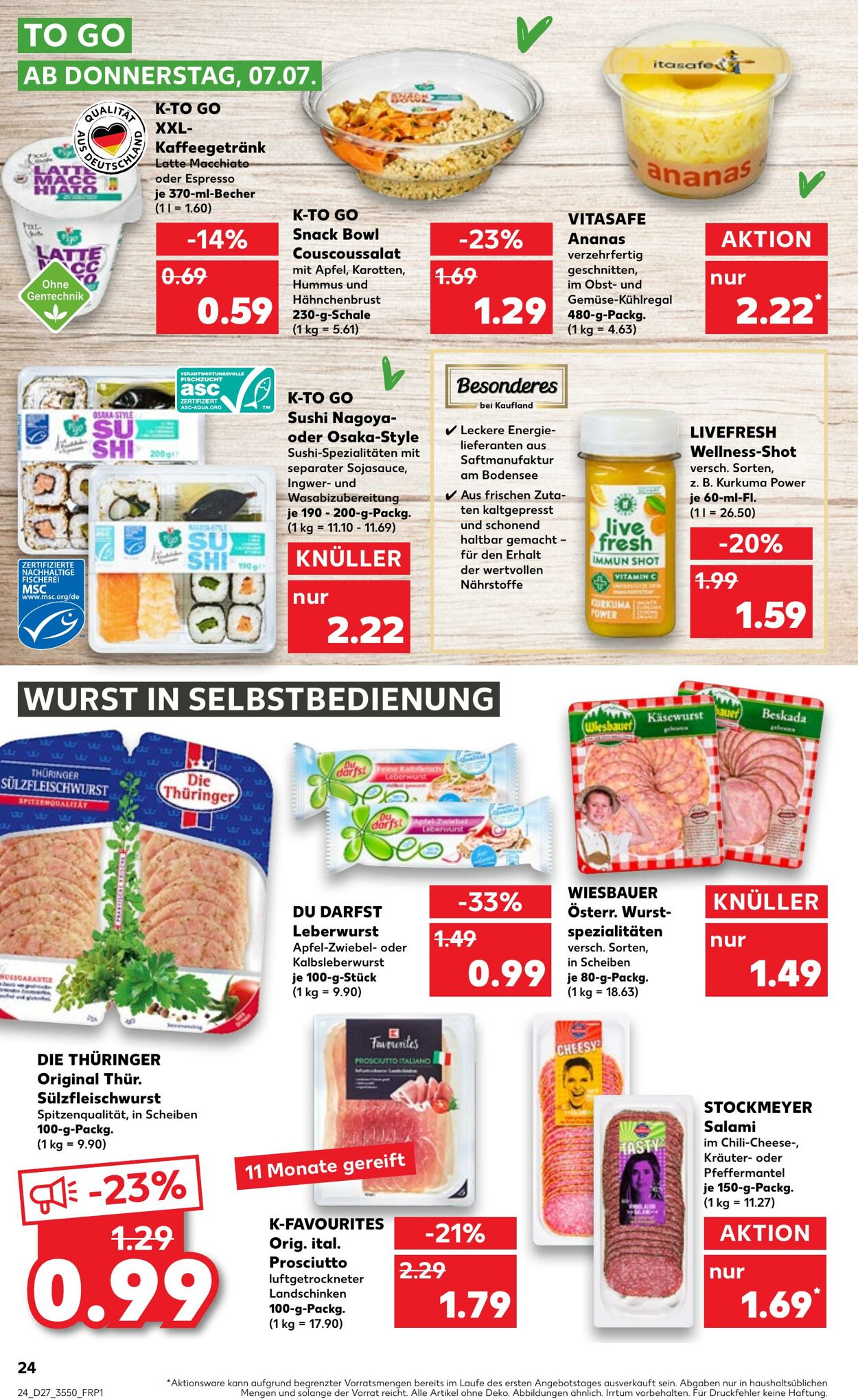 Prospekt Kaufland 07.07.2022 - 13.07.2022