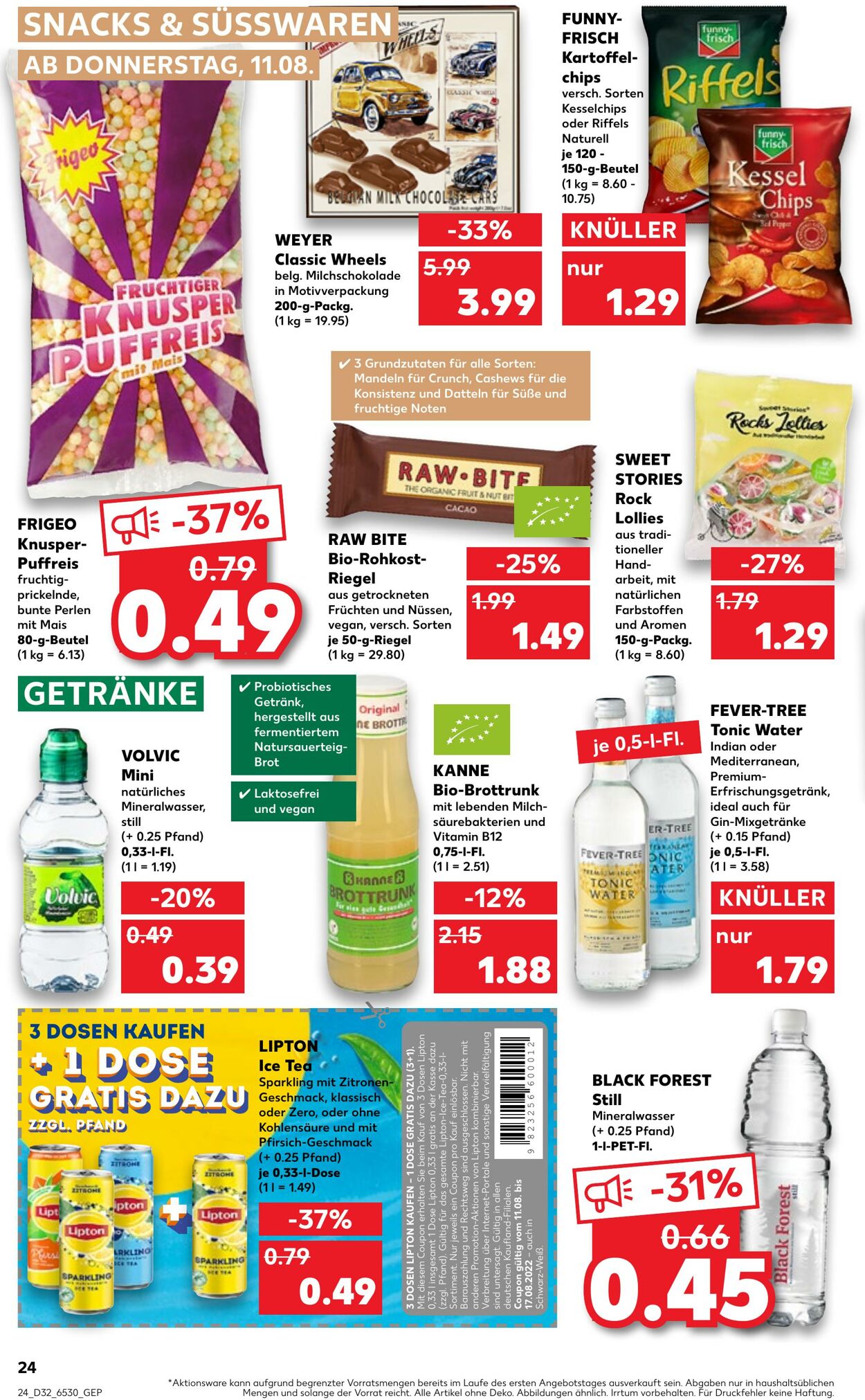 Prospekt Kaufland 11.08.2022 - 17.08.2022