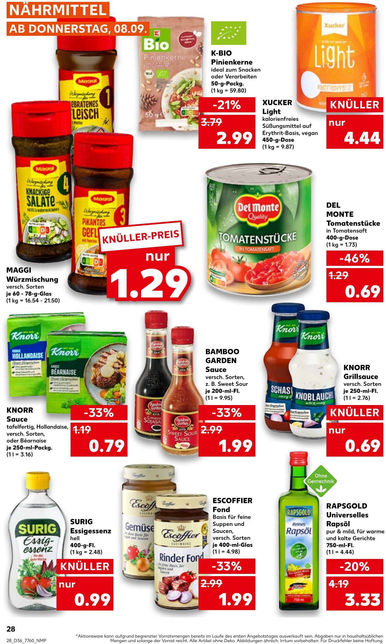 Prospekt Kaufland 08.09.2022 - 14.09.2022