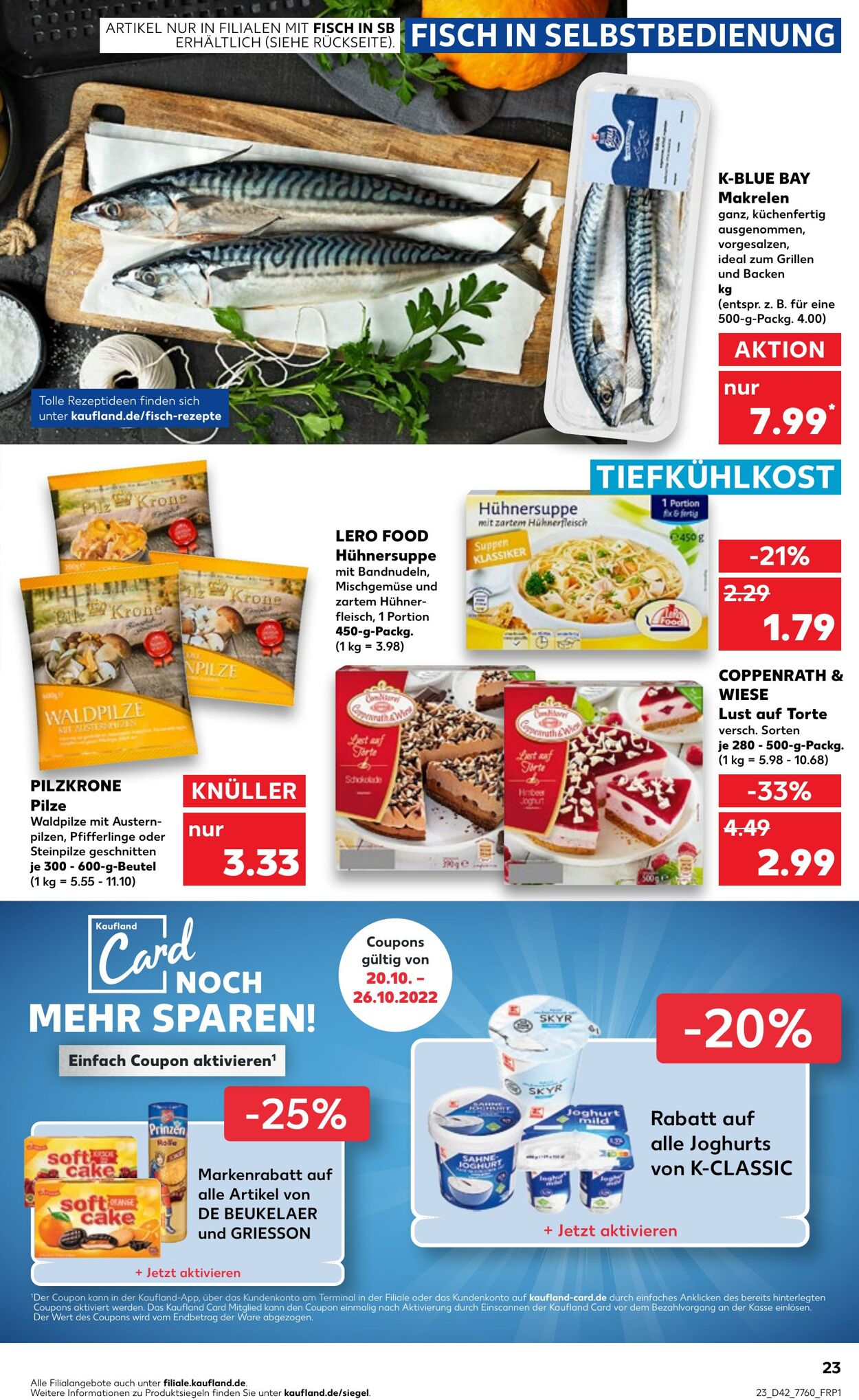 Prospekt Kaufland 20.10.2022 - 26.10.2022