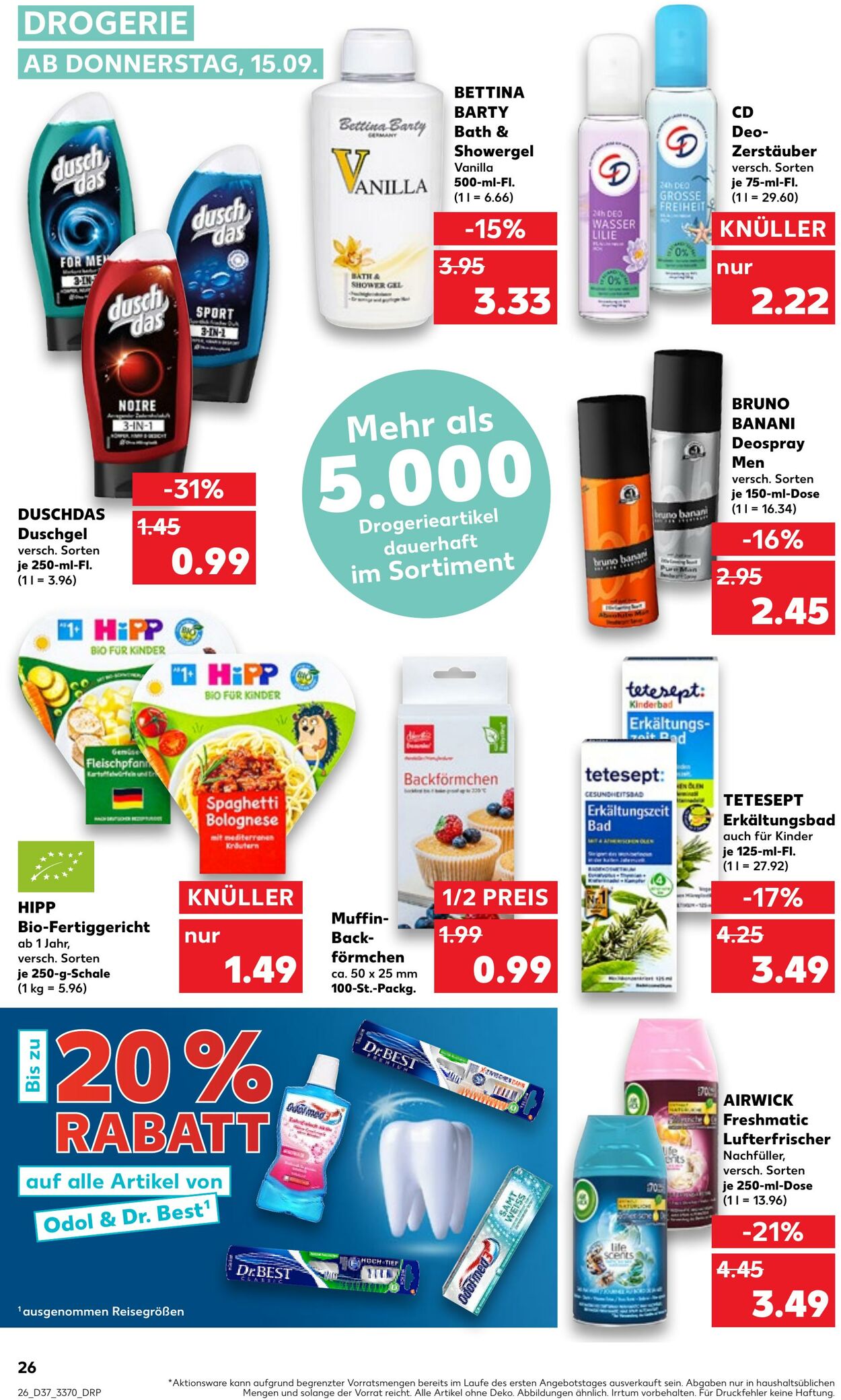 Prospekt Kaufland 15.09.2022 - 21.09.2022