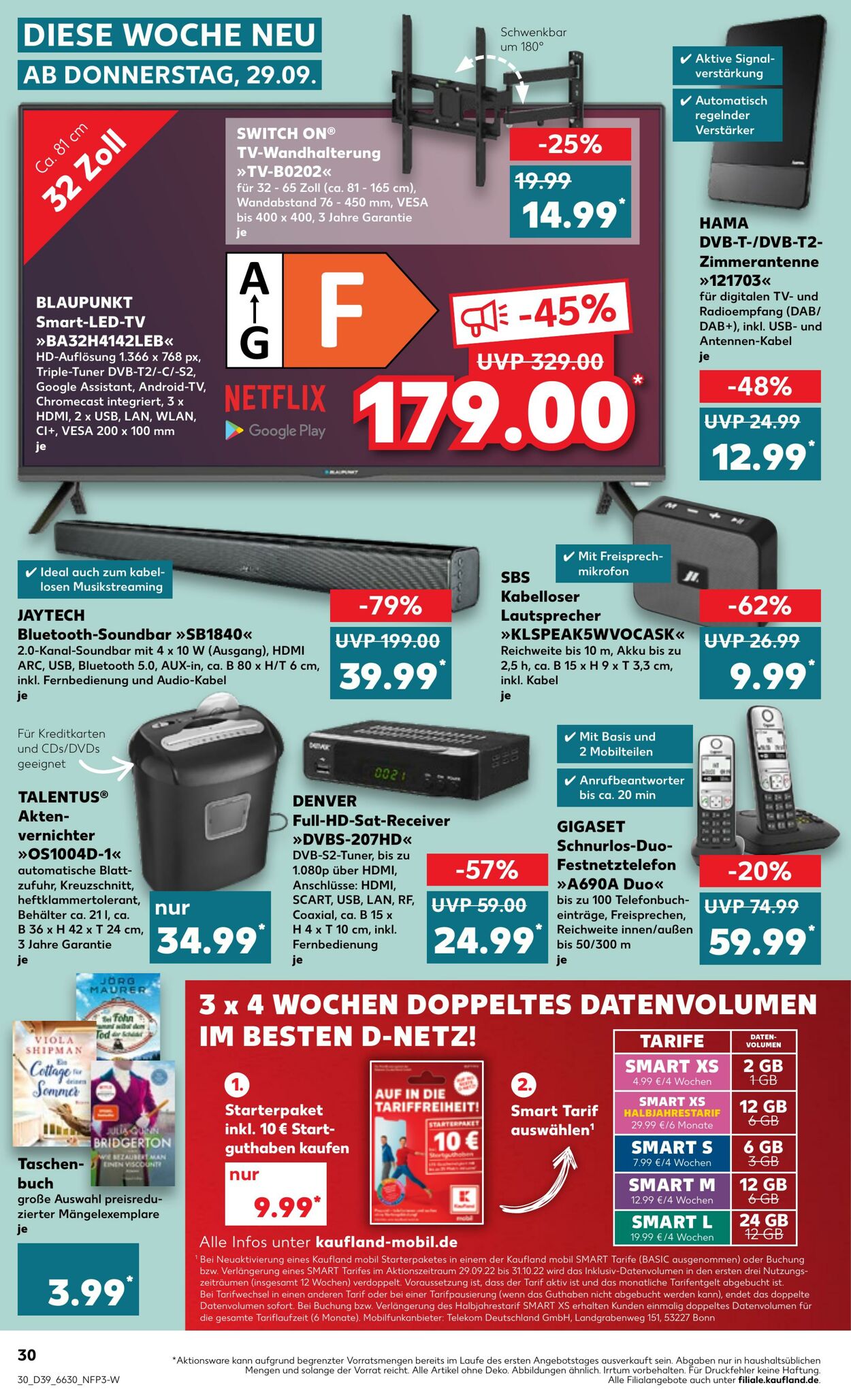 Prospekt Kaufland 29.09.2022 - 05.10.2022