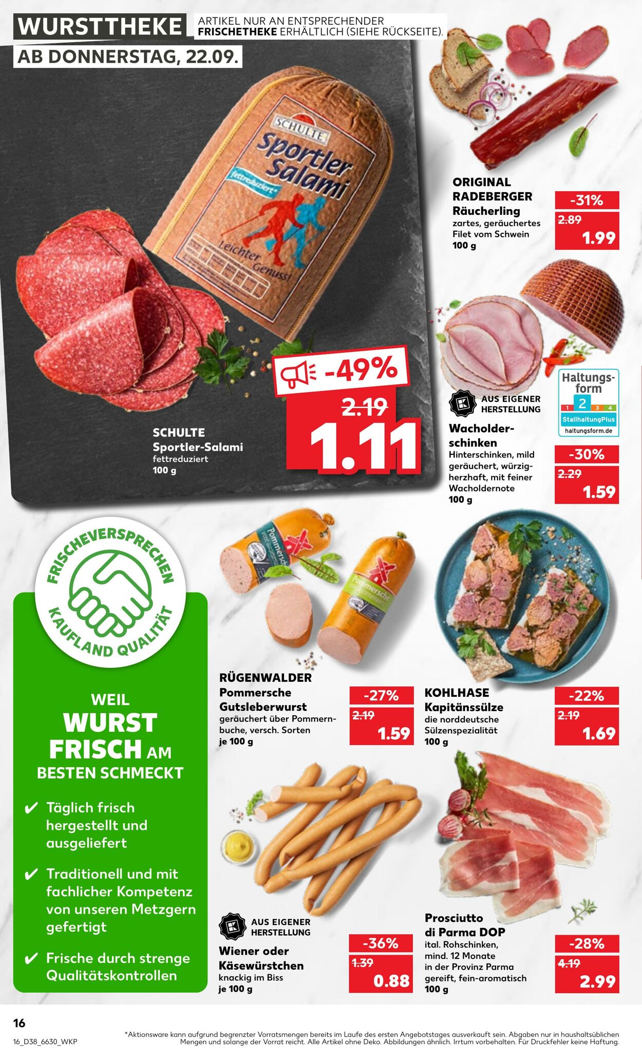 Prospekt Kaufland 22.09.2022 - 28.09.2022