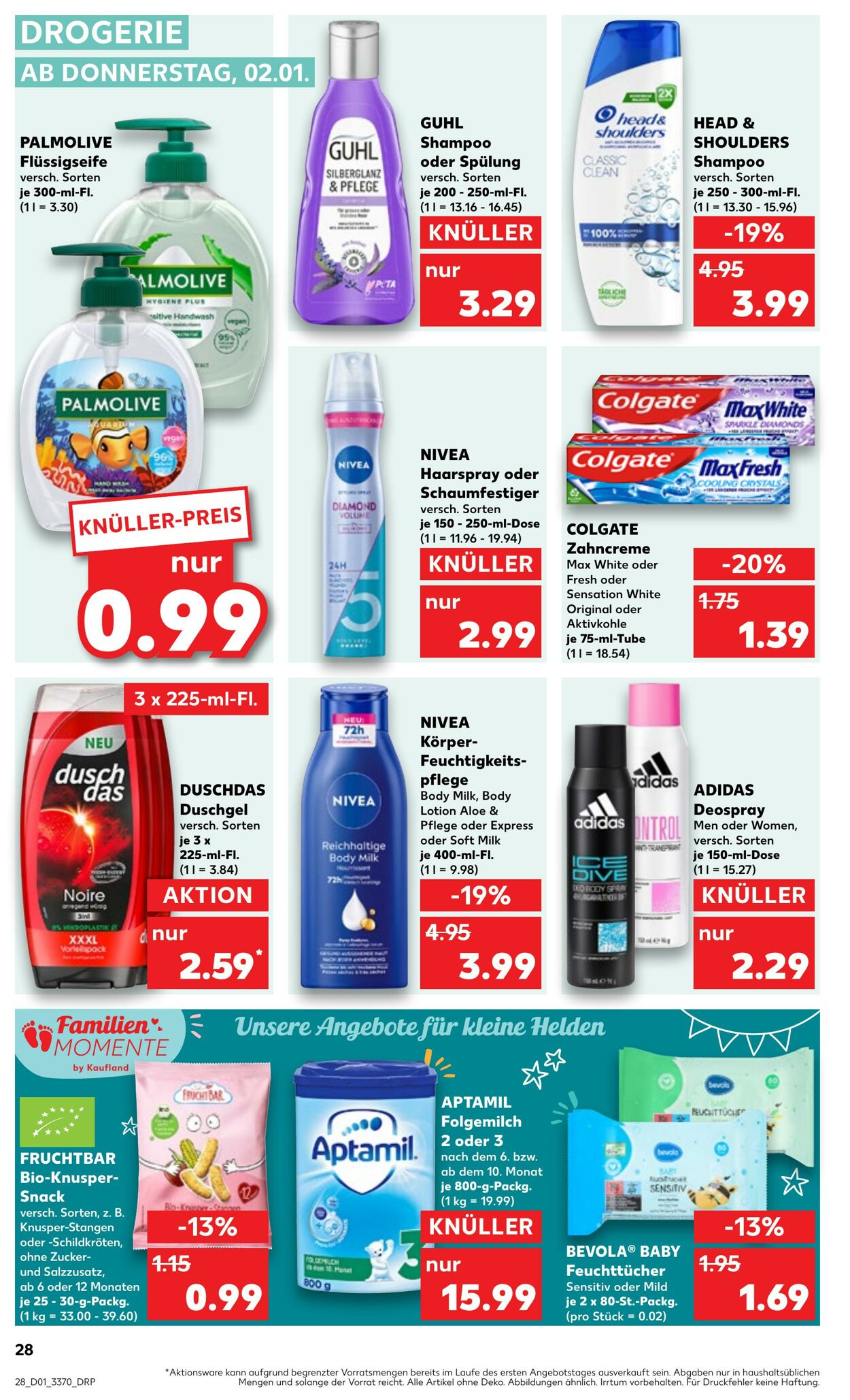 Prospekt Kaufland 01.01.2025 - 08.01.2025