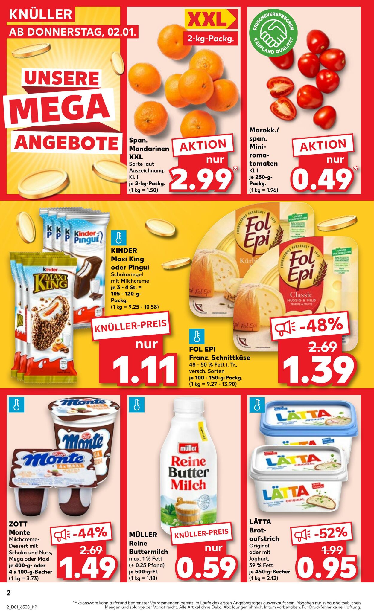 Prospekt Kaufland 01.01.2025 - 08.01.2025