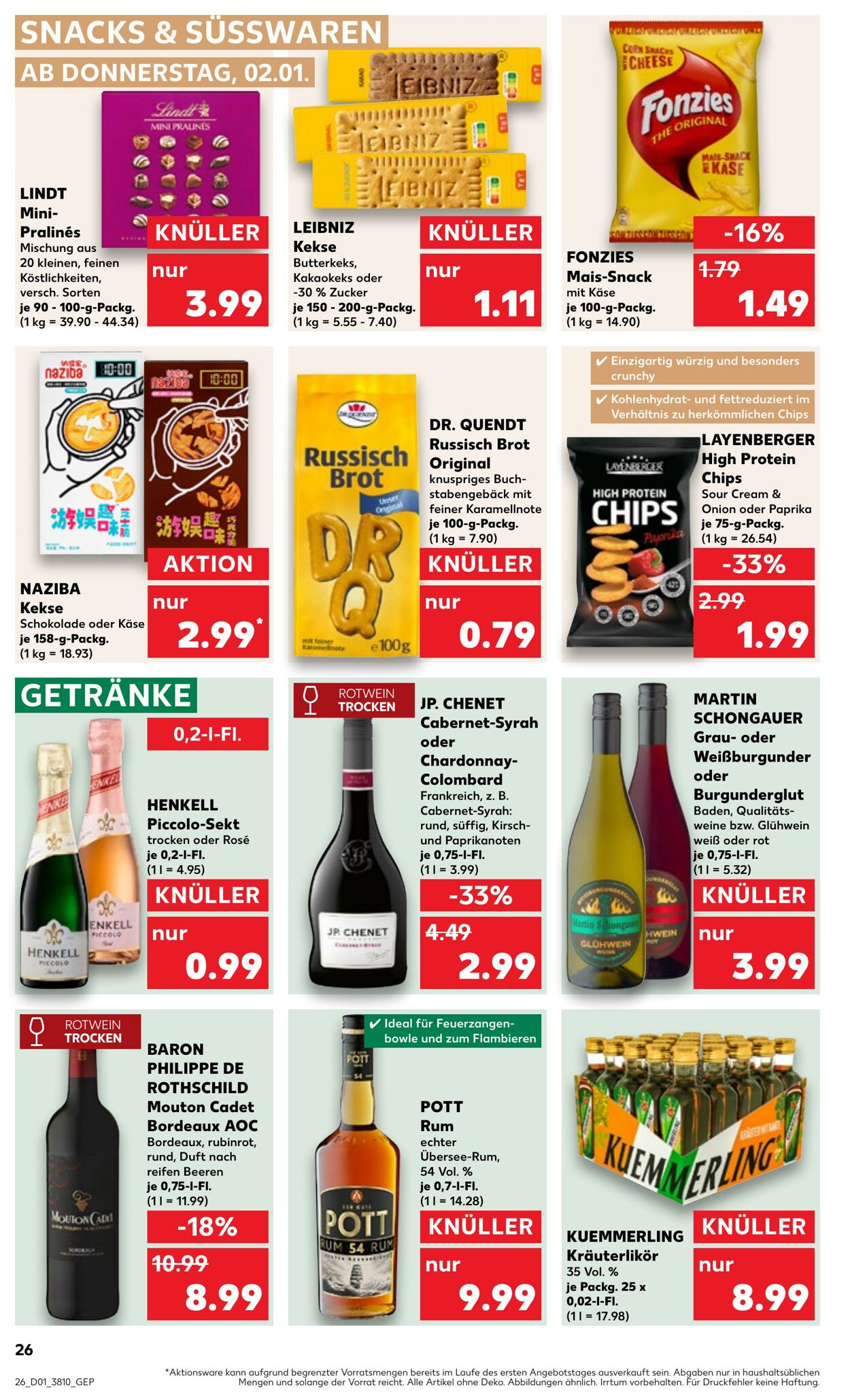 Prospekt Kaufland 01.01.2025 - 08.01.2025