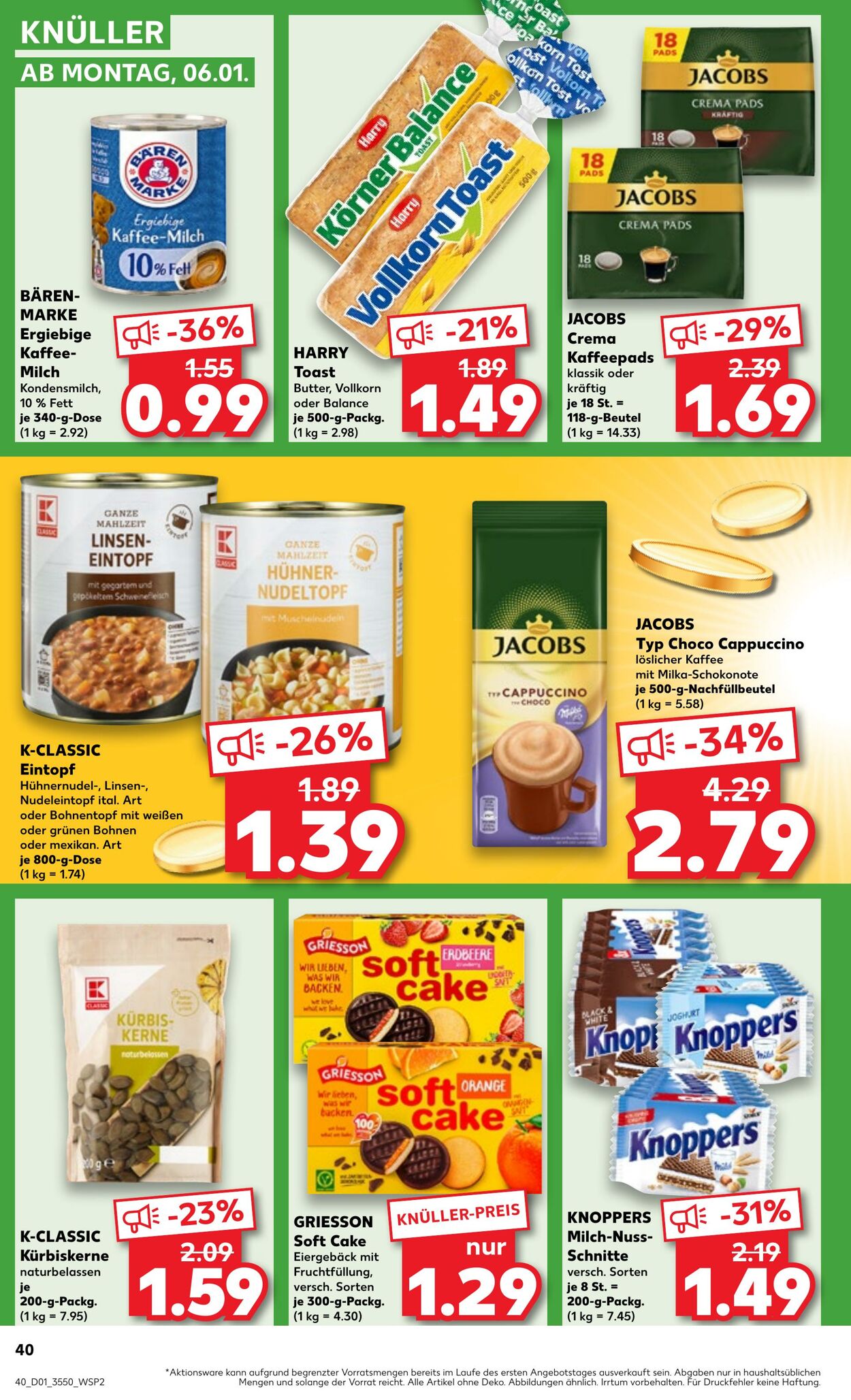 Prospekt Kaufland 01.01.2025 - 08.01.2025