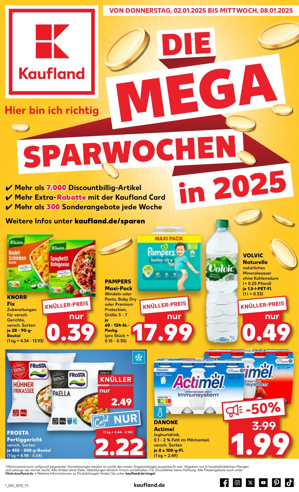 Prospekt Kaufland - Kaufland 1 Jan, 2025 - 8 Jan, 2025