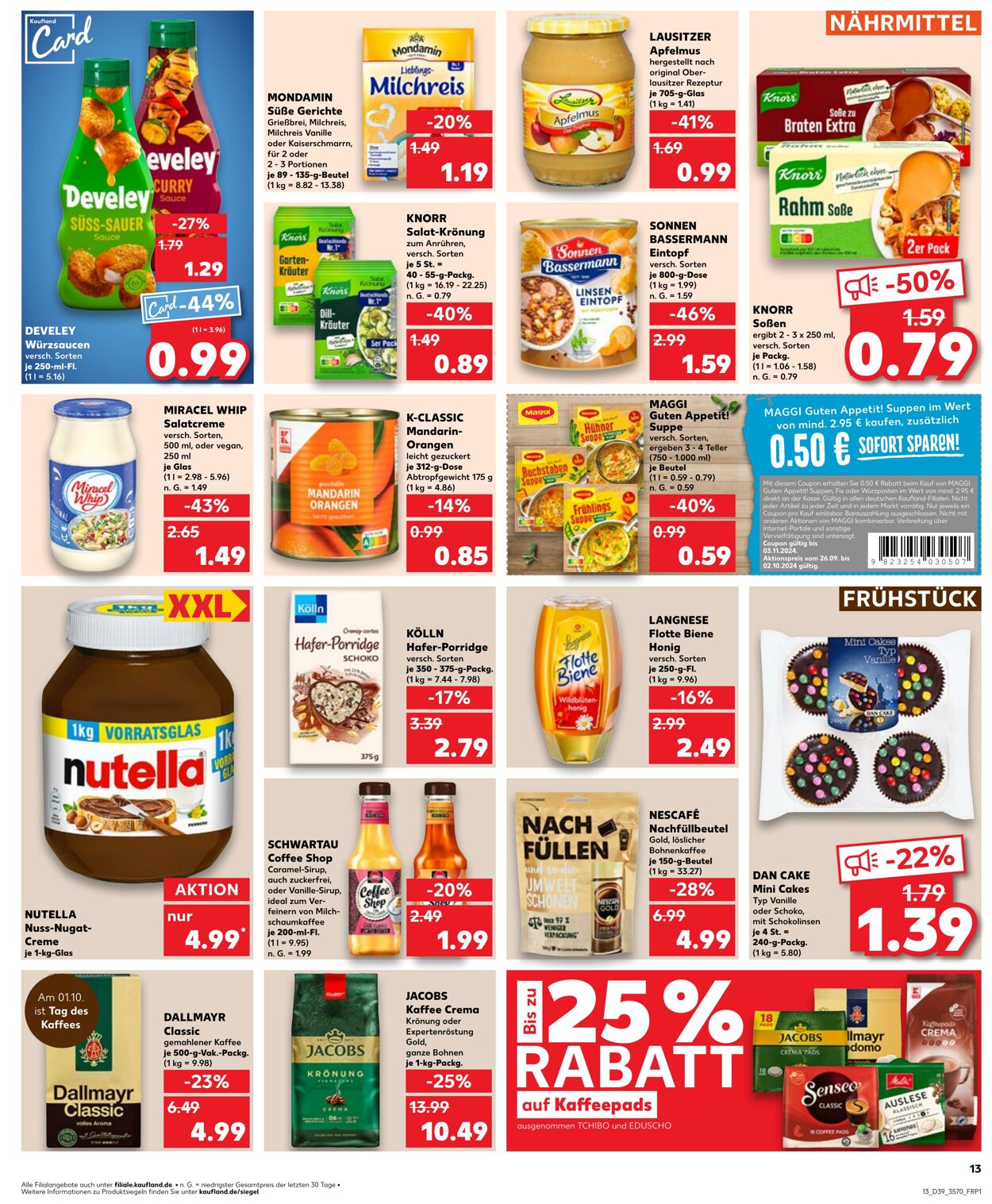 Prospekt Kaufland 26.09.2024 - 02.10.2024