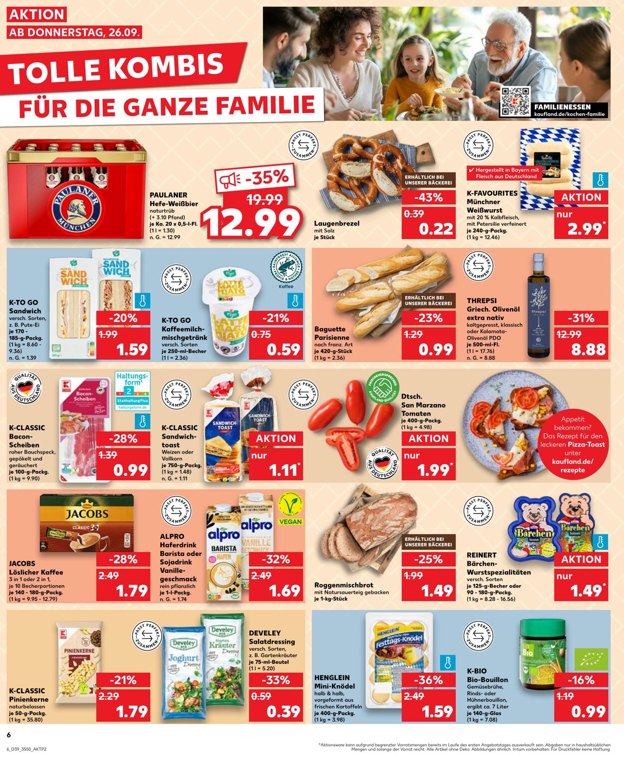 Prospekt Kaufland 26.09.2024 - 02.10.2024