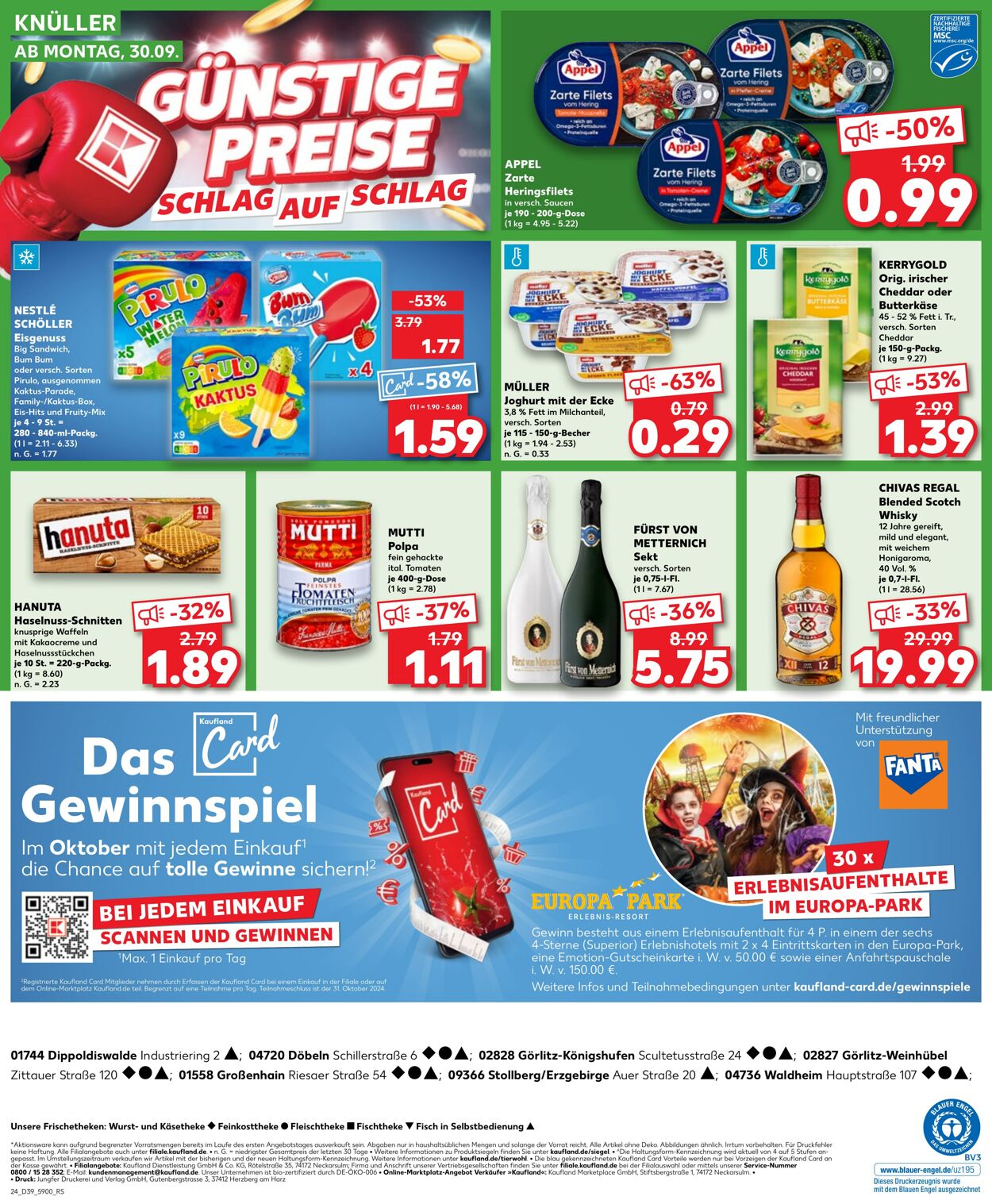 Prospekt Kaufland 26.09.2024 - 02.10.2024