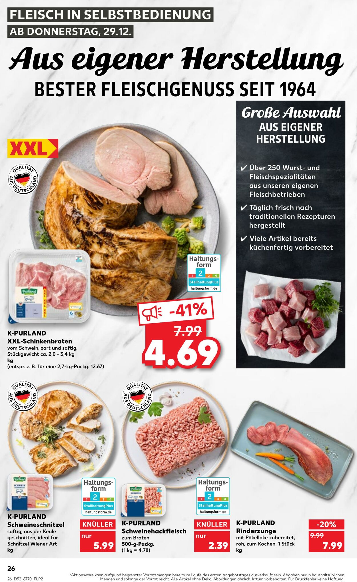 Prospekt Kaufland 29.12.2022 - 04.01.2023